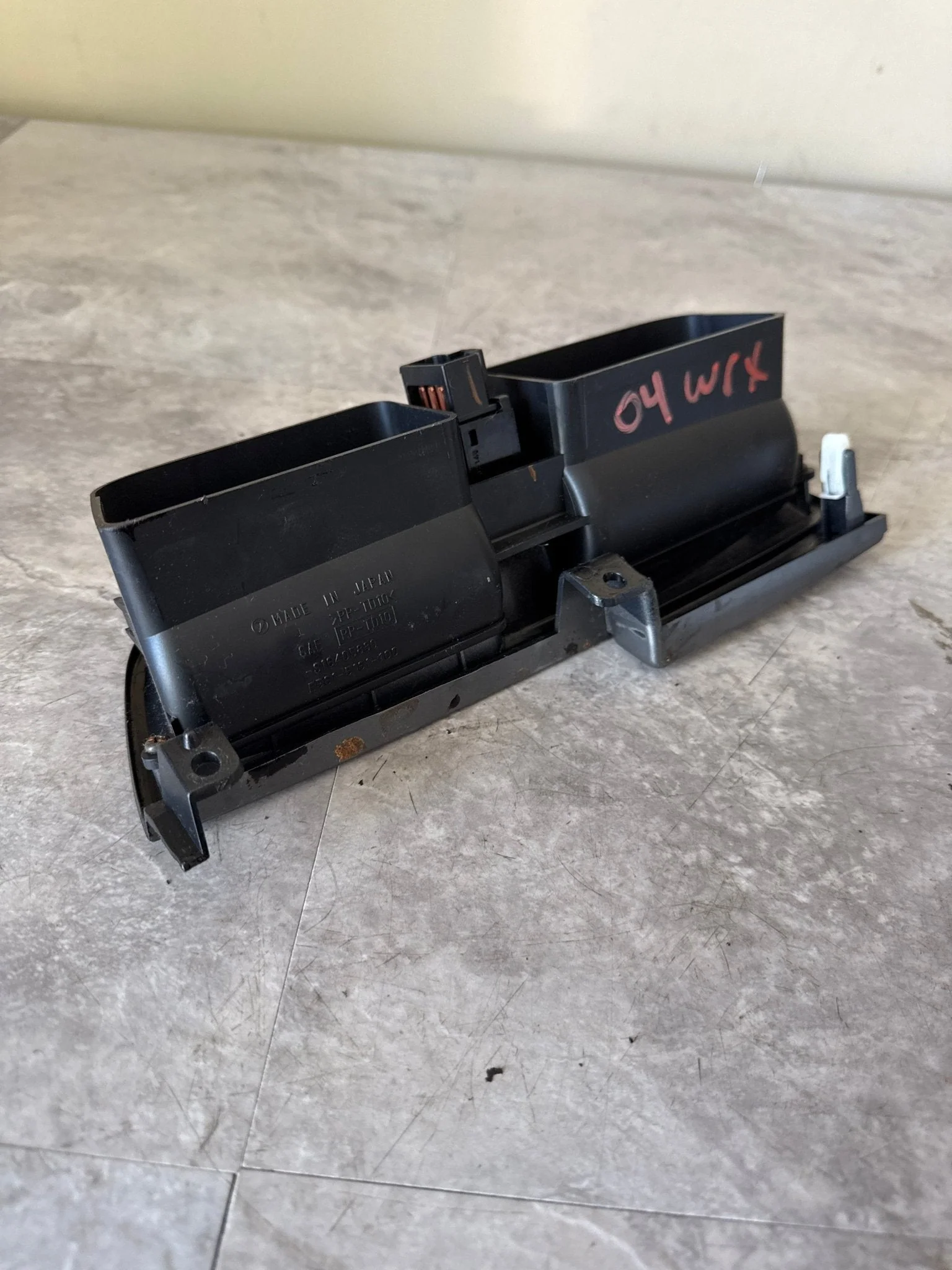 2002-2004 Subaru Impreza WRX STi OEM Center VENT Center DASH VENT AC Heater (04 WRX J4 - Image 3