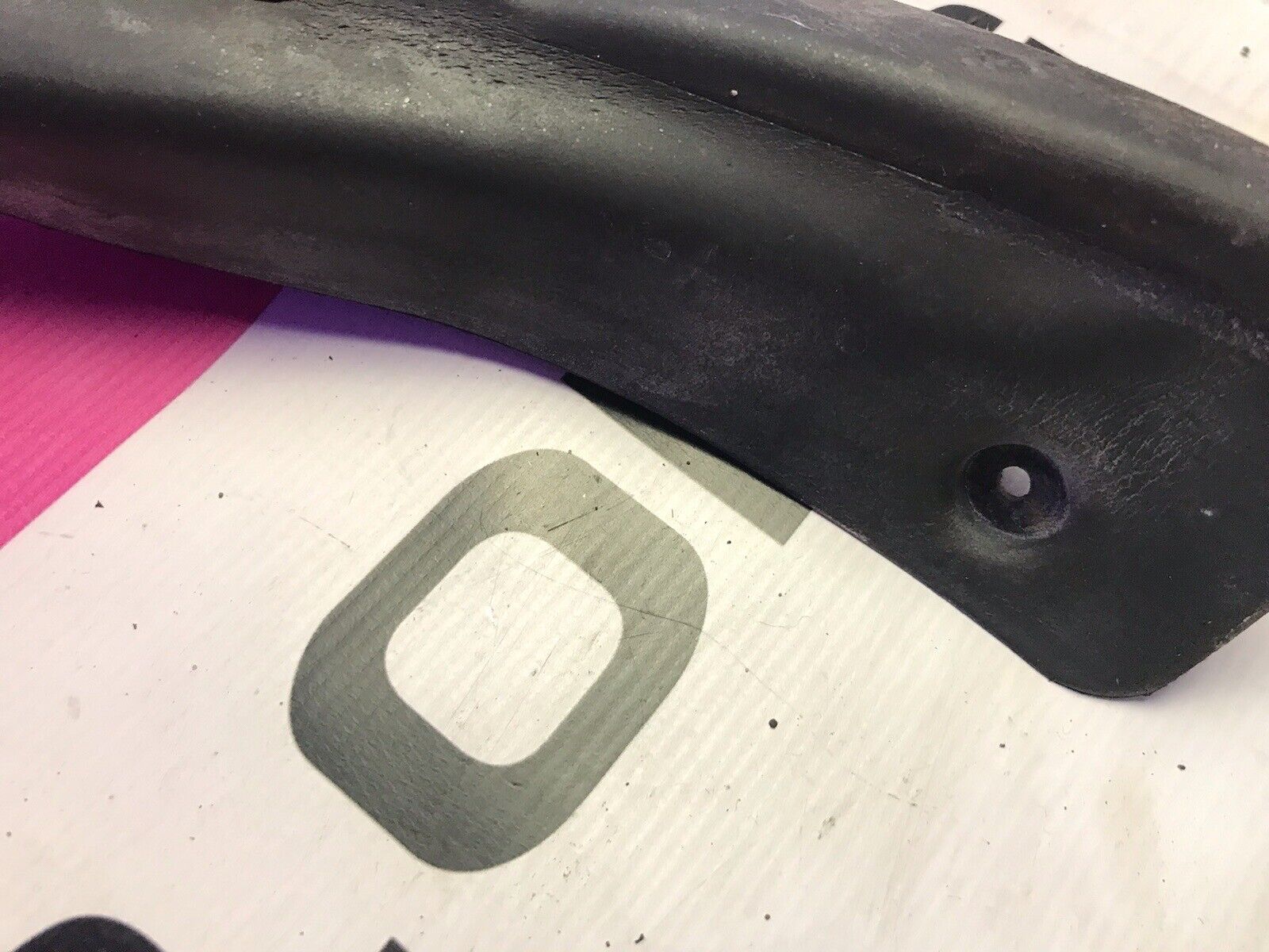 2002-2007 Subaru Impreza Sedan Passenger RH Door Trim Seal B Pillar Exterior - Image 6