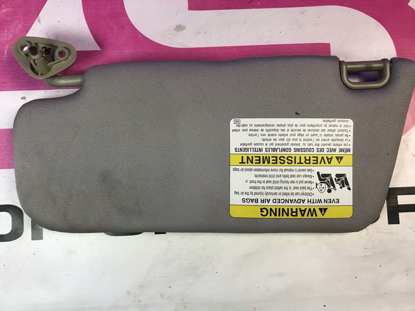 2002-2007 Subaru Impreza WRX STi SUN Visor Shade Passenger SIDE RH LHD - Image 5