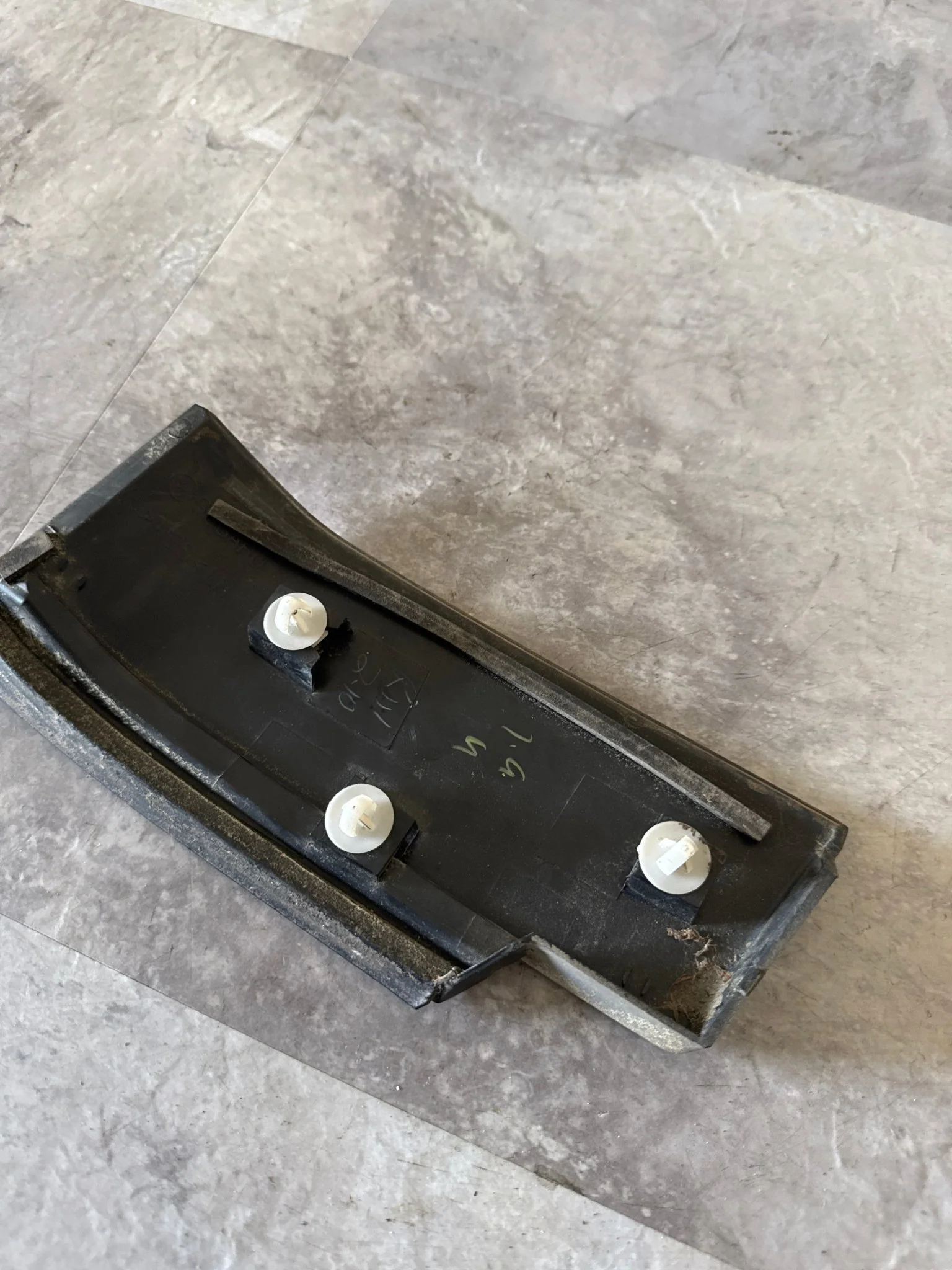 Subaru Baja 03 04 05 06 Rear Side Window Trim AWD Cover Drivers Side Left Silver E3 - Image 3