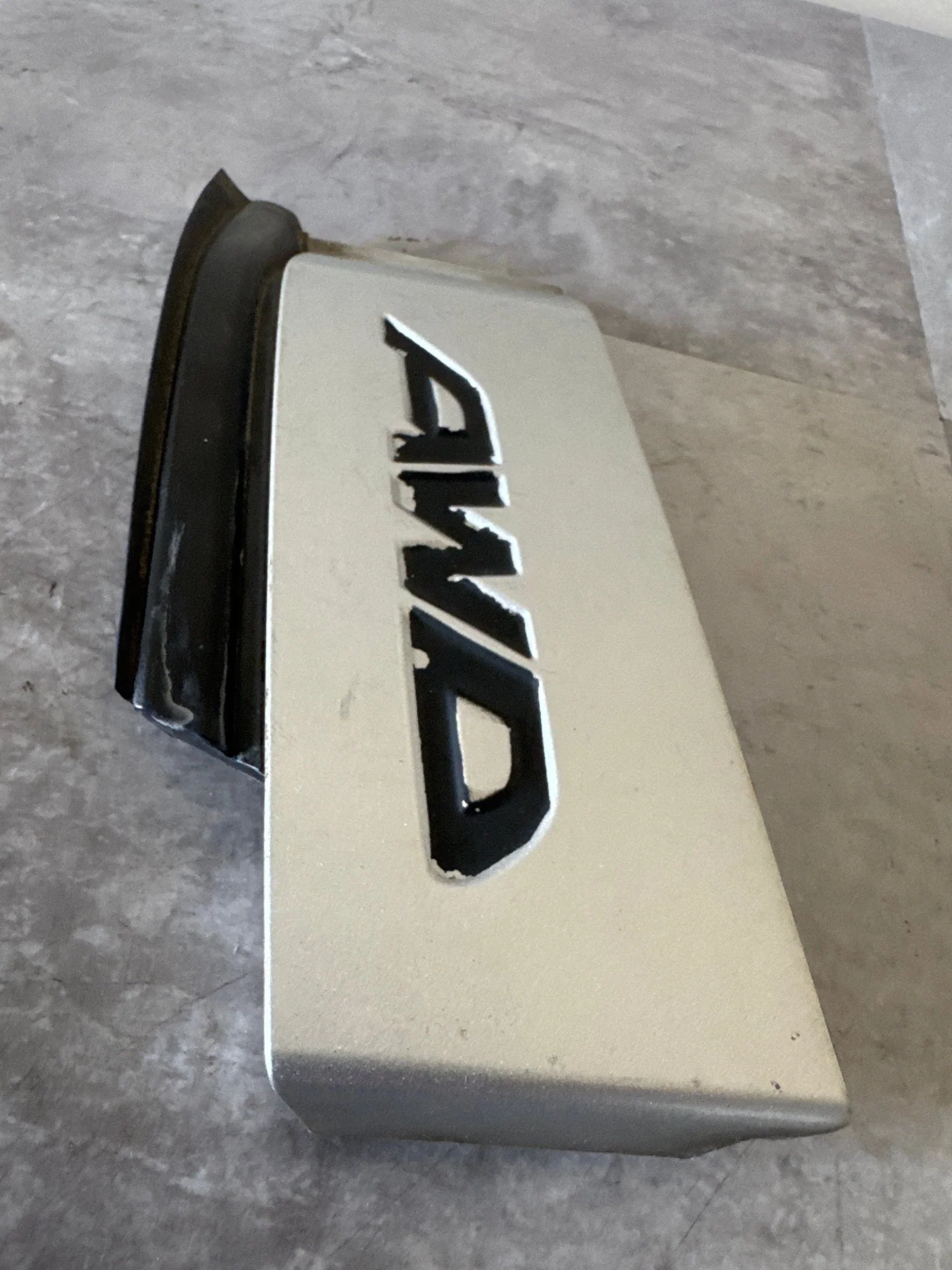 Subaru Baja 03 04 05 06 Rear Side Window Trim AWD Cover Passenger Right Silver E3 - Image 2