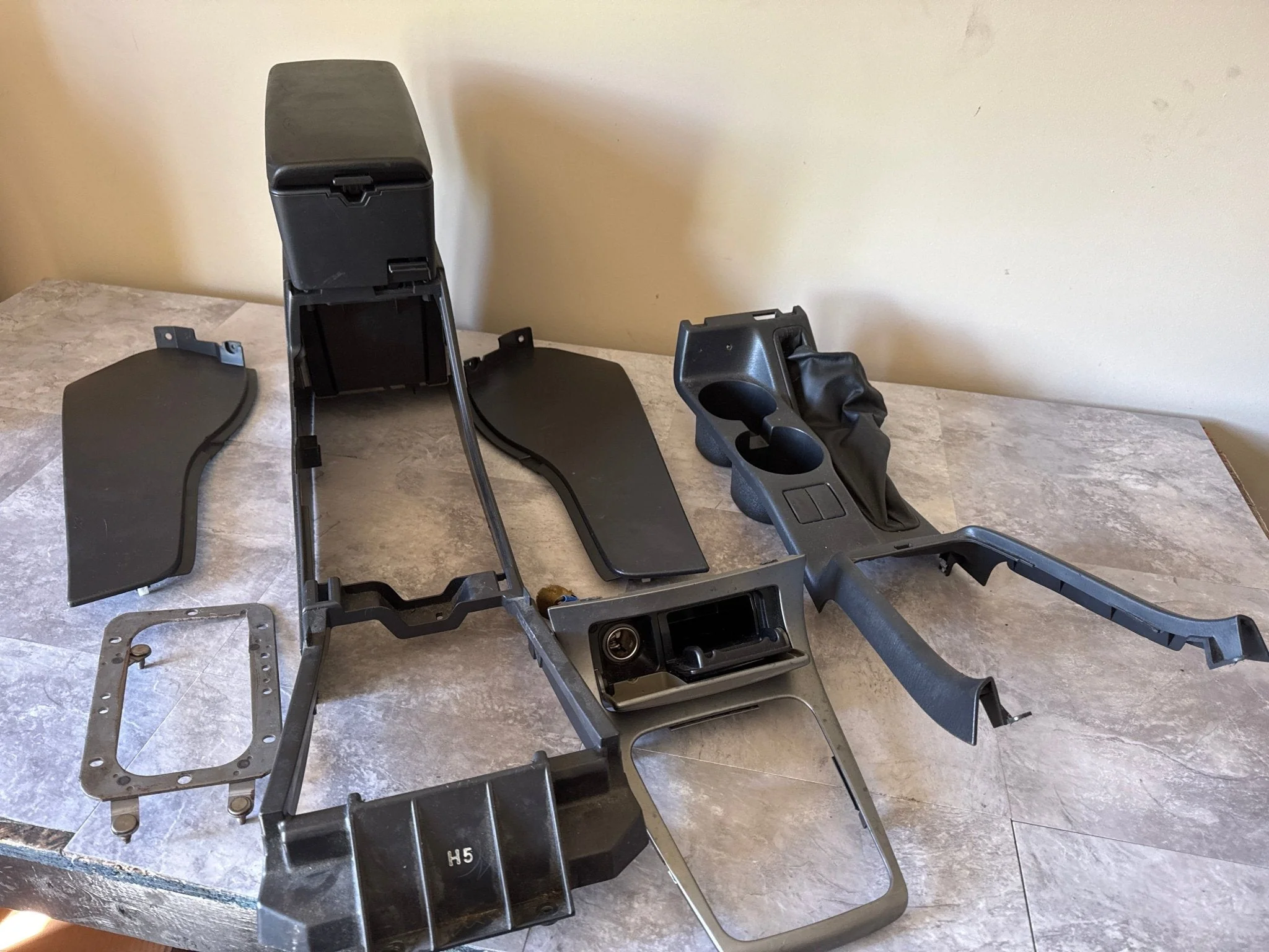 2005-2007 Subaru WRX STi Center OEM Console Shifter TRIM E Brake SWAP 6MT