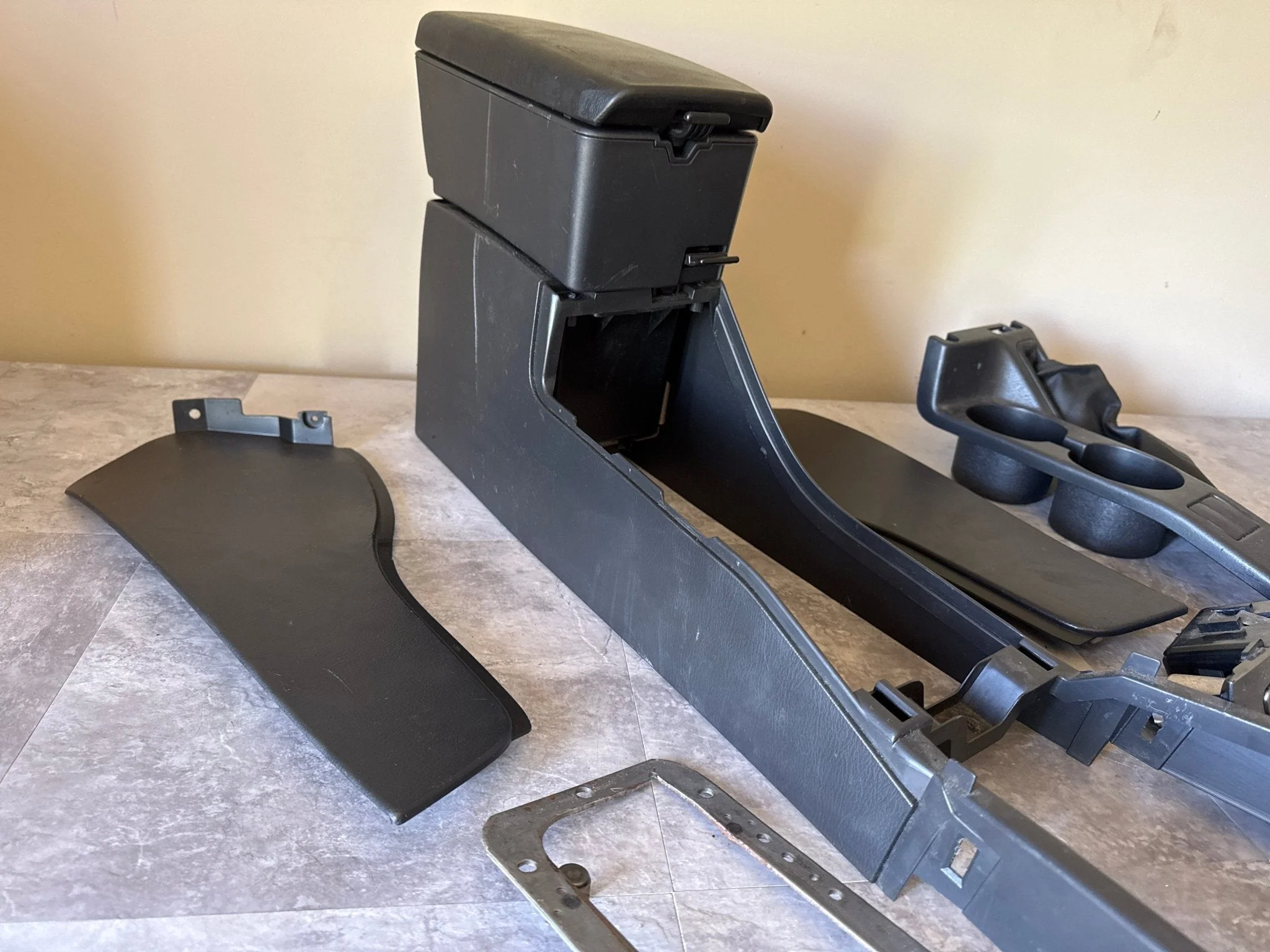 2005-2007 Subaru WRX STi Center OEM Console Shifter TRIM E Brake SWAP 6MT - Image 5