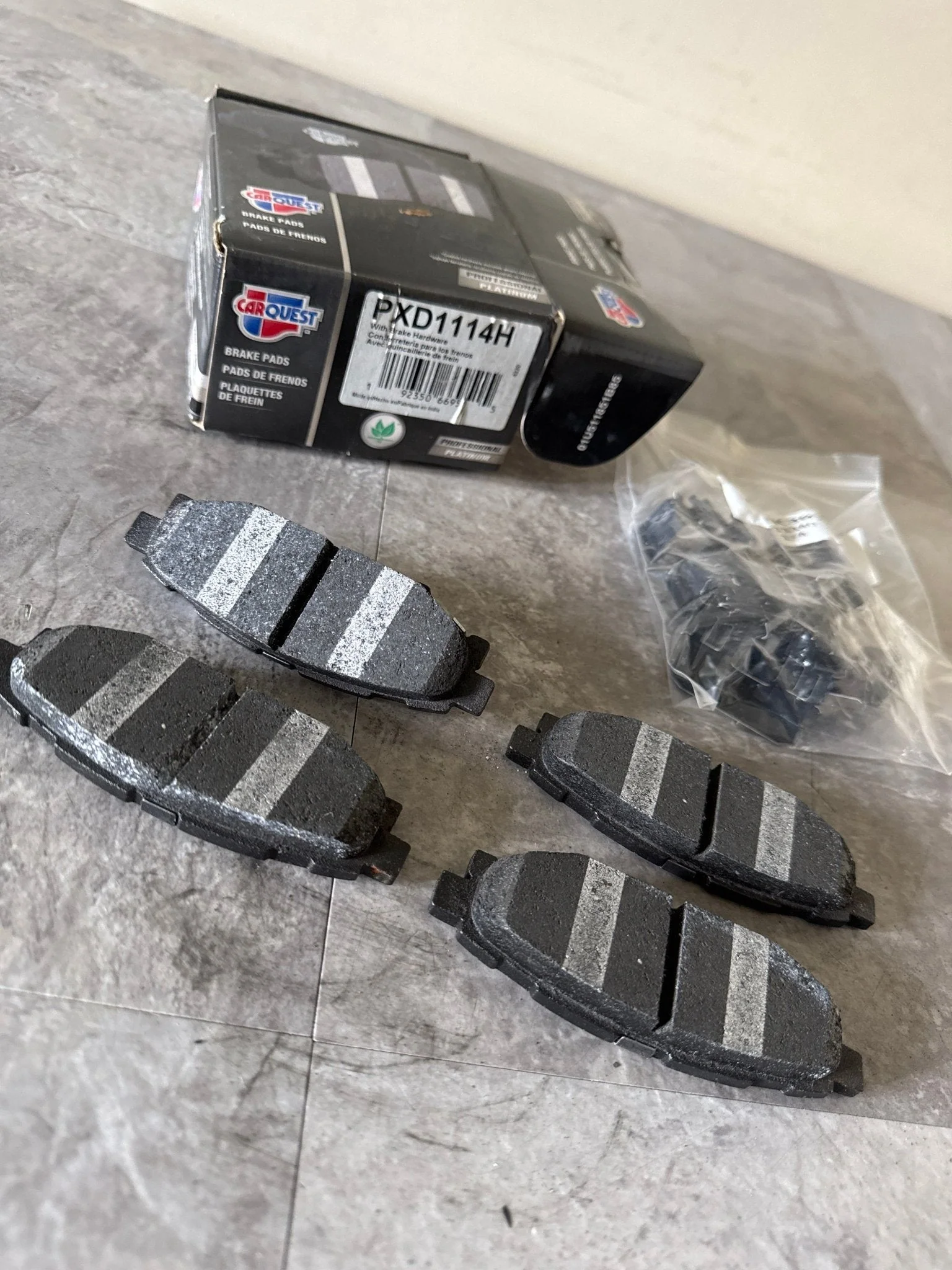 2005-2023 Subaru REAR Disc Brake Pad Set Carquest C3