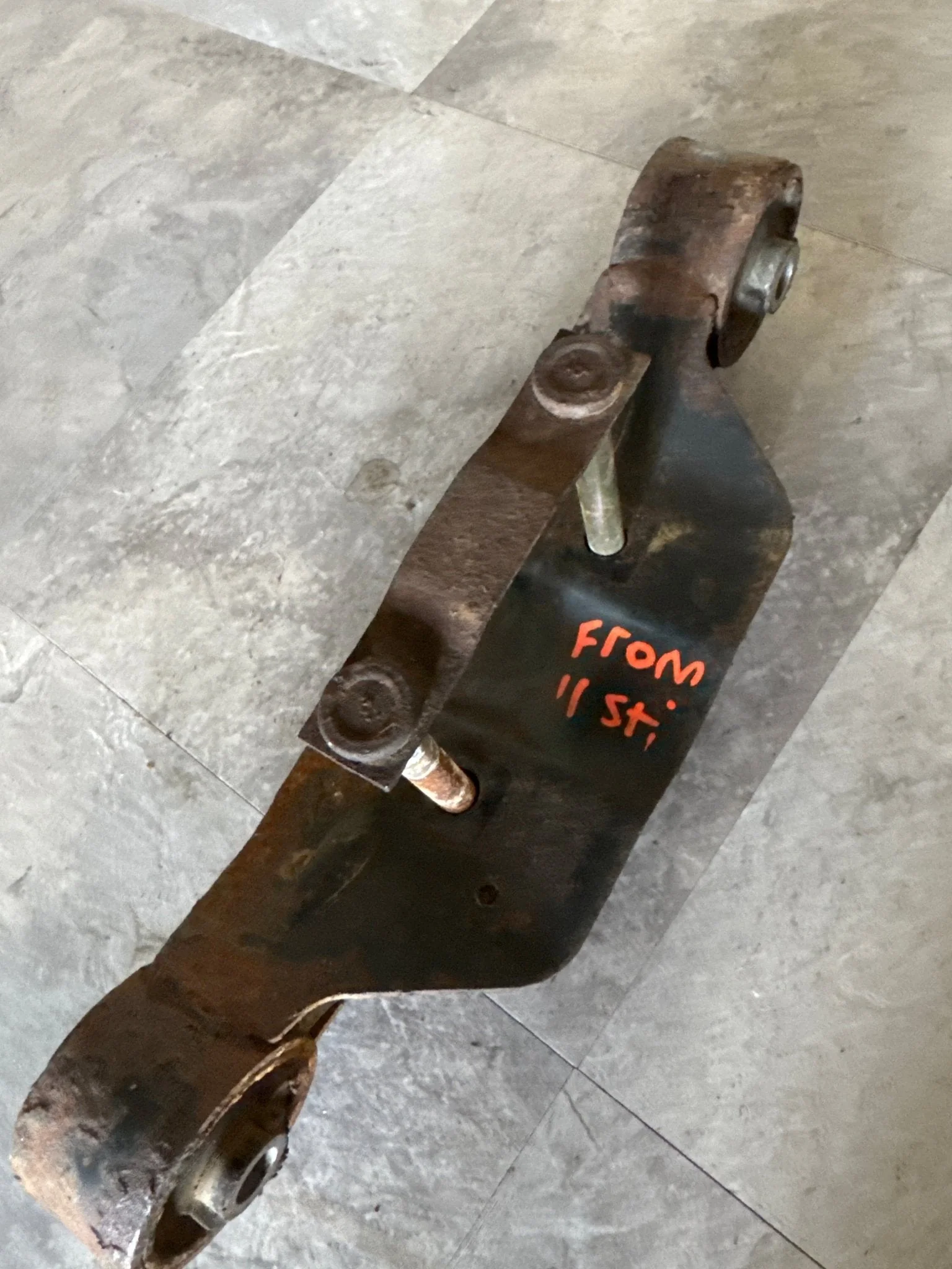 2008-2014 Subaru Impreza WRX REAR OEM DIFF Differential Mount Brace A5 - Image 4