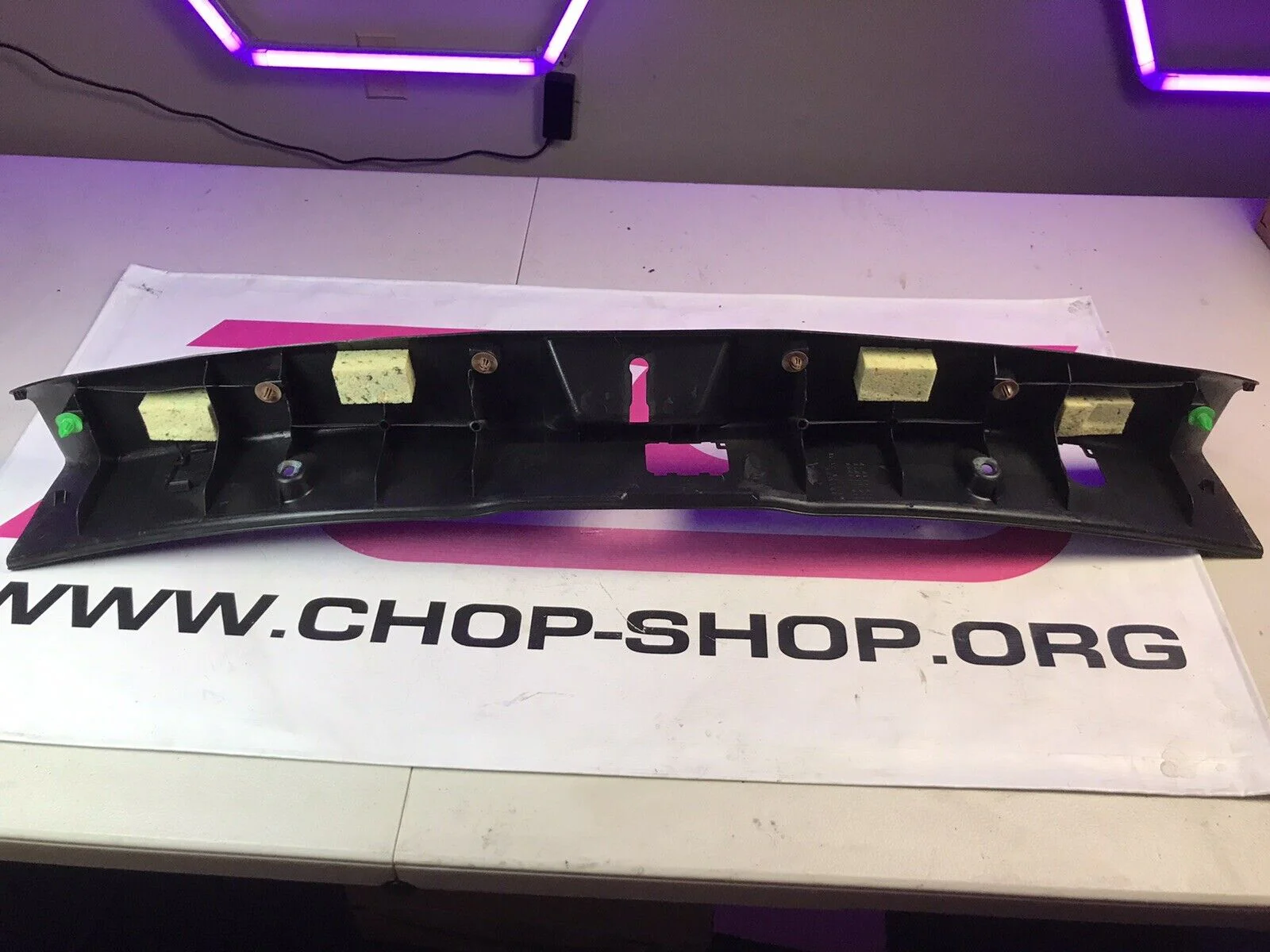 2008-2014 Subaru Impreza WRX STi Trunk Cargo Hatch Sill Trim Cover Panel - Image 5