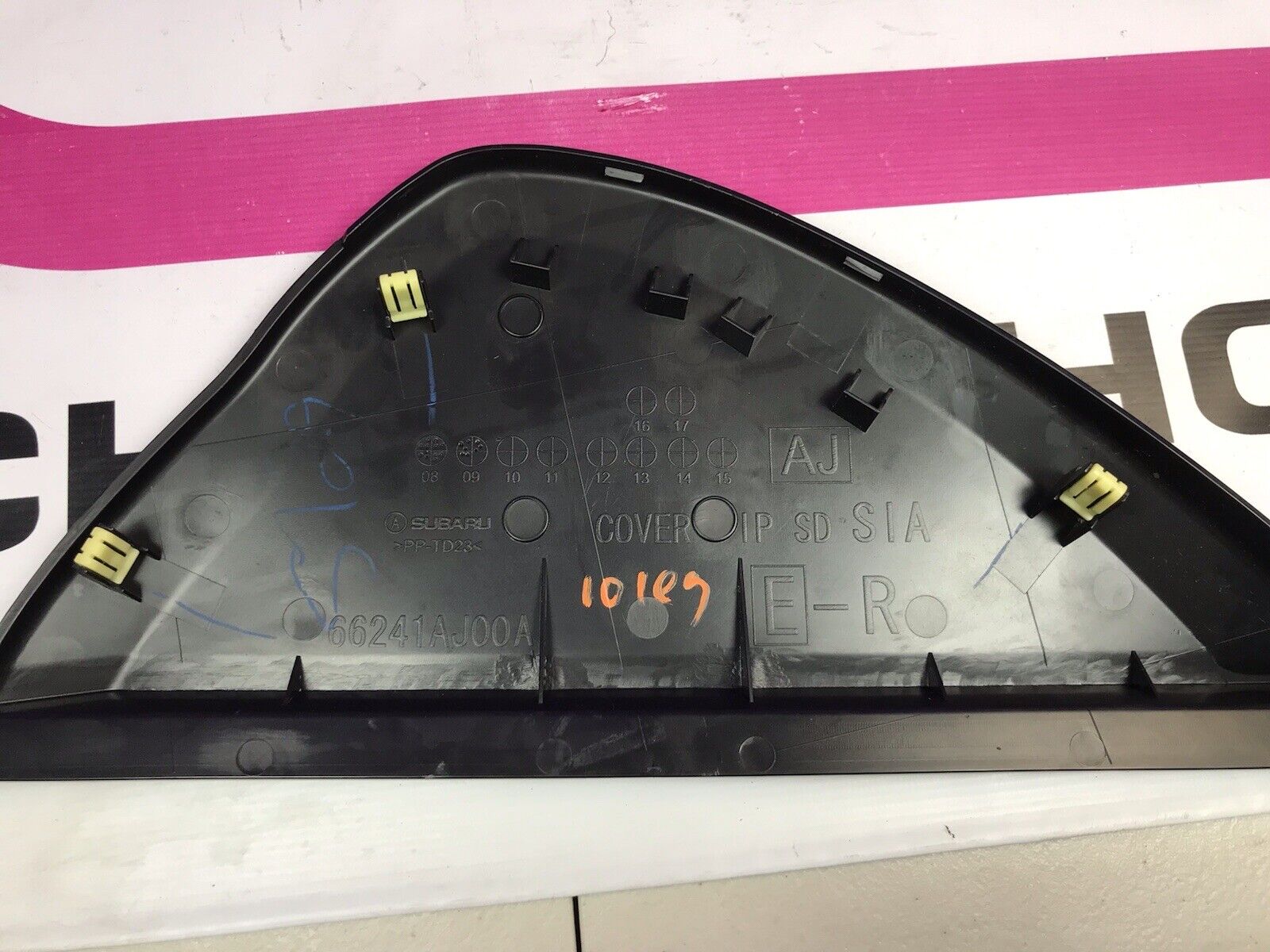2010-2014 Subaru Legacy Outback Dash OEM End Cap Trim Driver RH M3 - Image 2