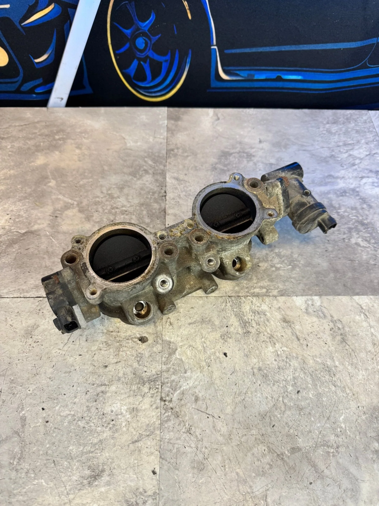 2002-2003 Subaru Impreza WRX Engine OEM Intake Manifold TGV C2