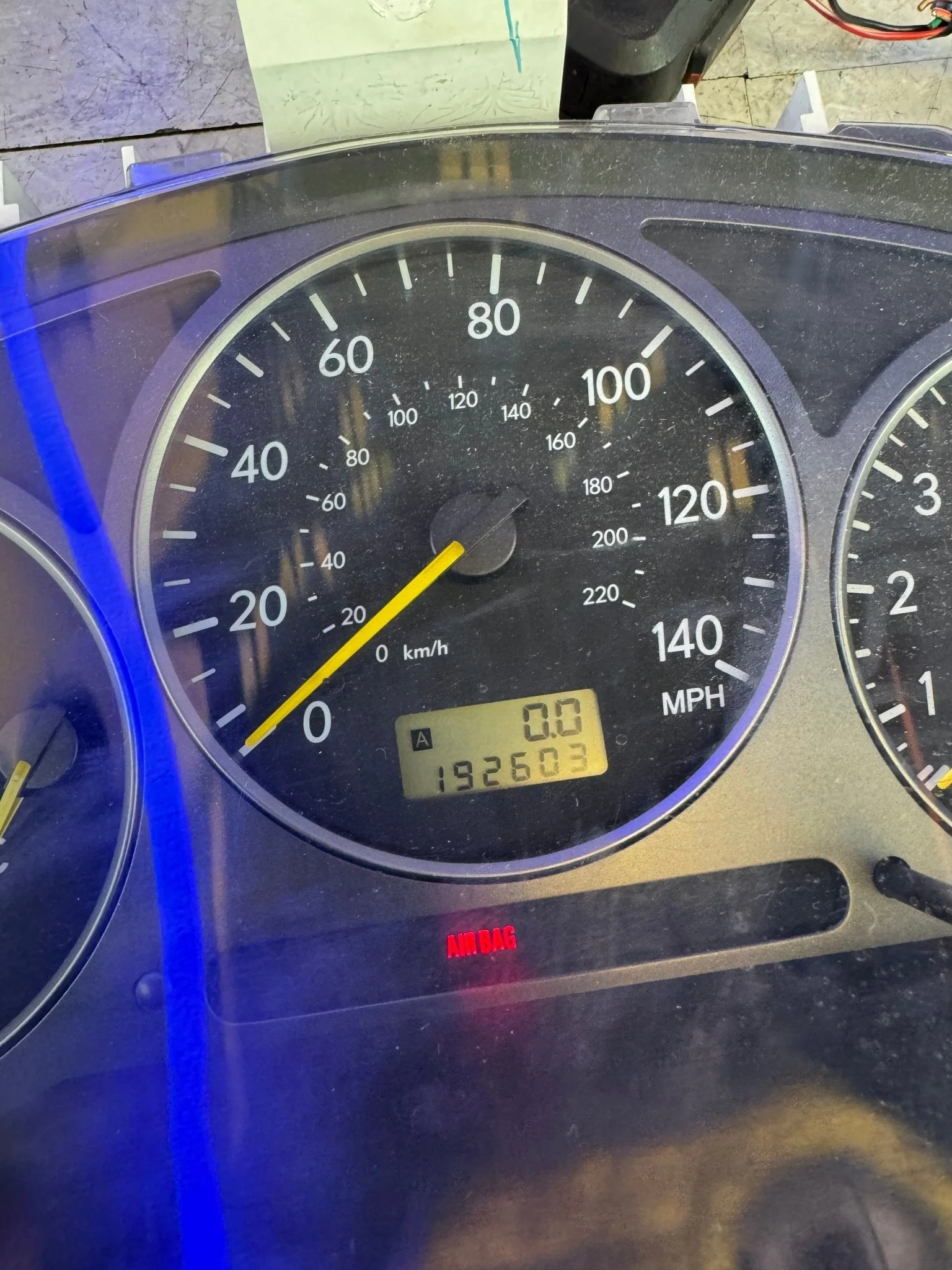 2002-2003 Subaru Impreza WRX Instrument OEM Gauge Cluster 192k Tested / F3 - Image 2