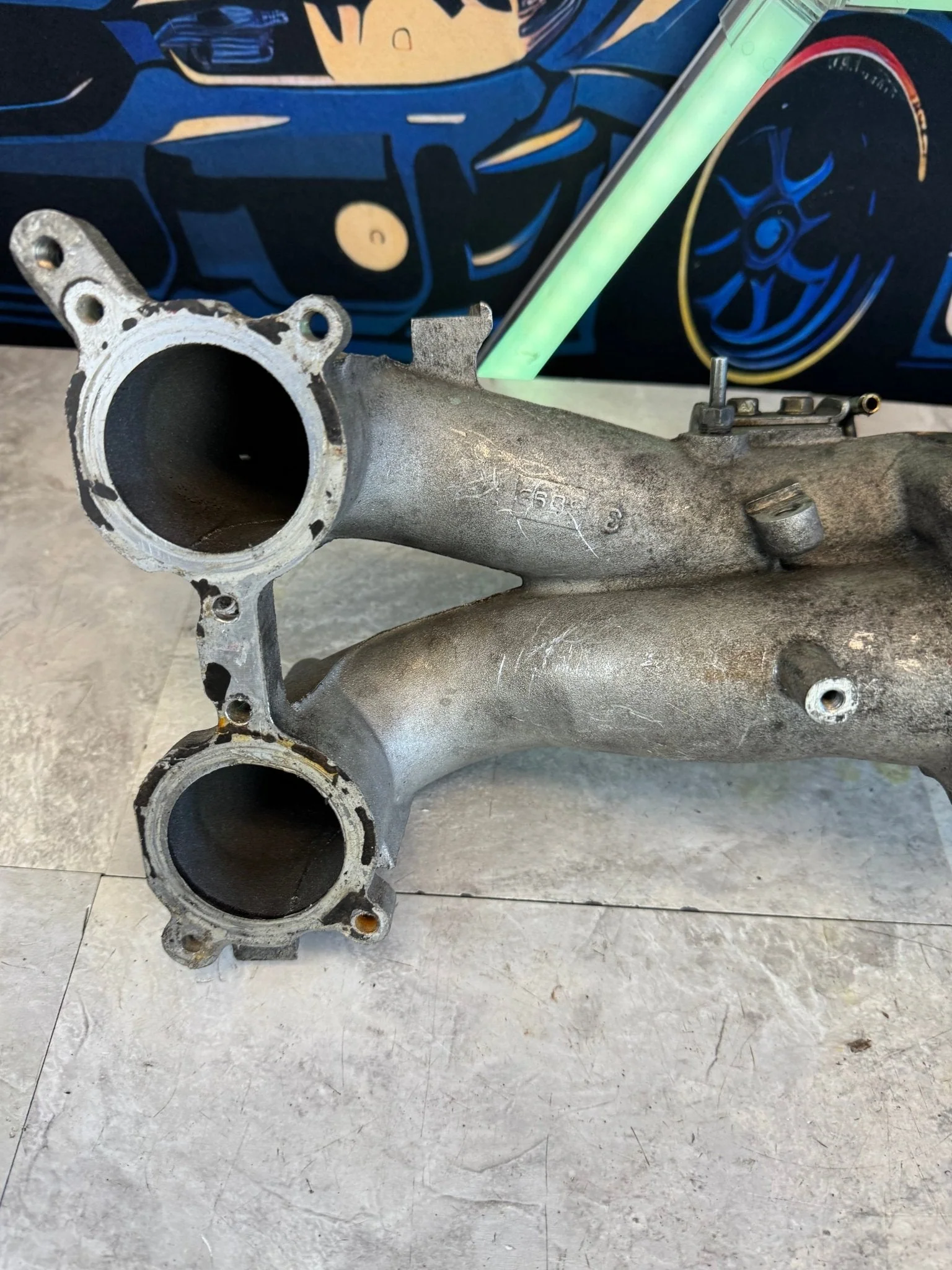 2002-2003 Subaru Impreza WRX Intake OEM Manifold D4 - Image 10