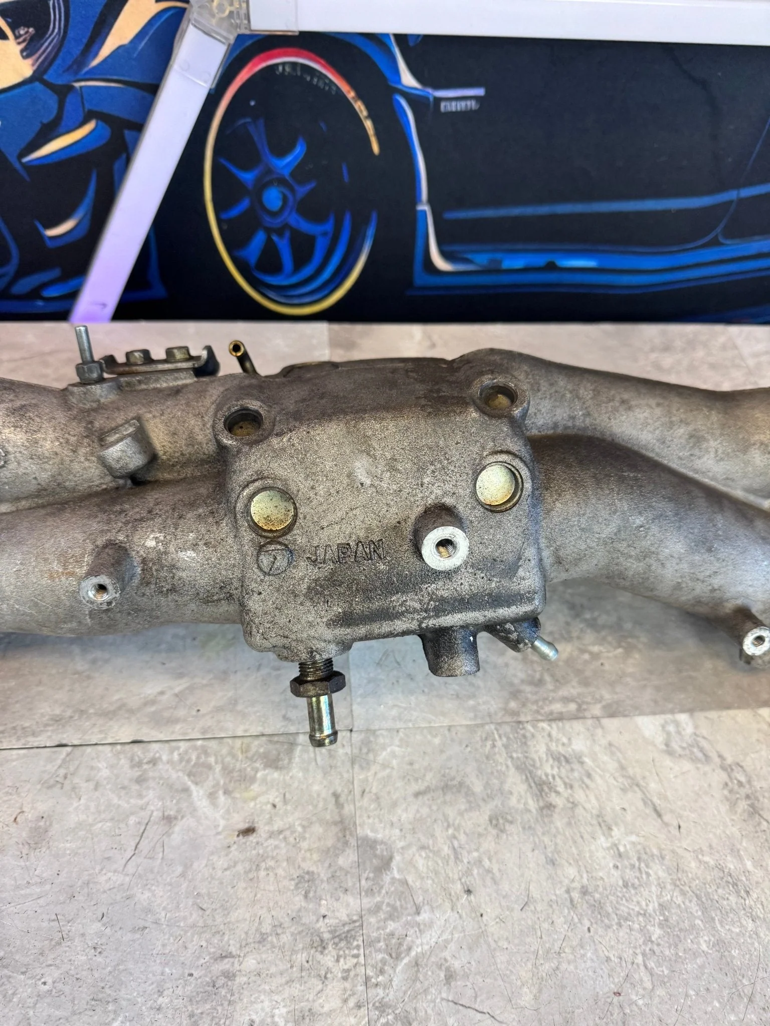 2002-2003 Subaru Impreza WRX Intake OEM Manifold D4 - Image 11