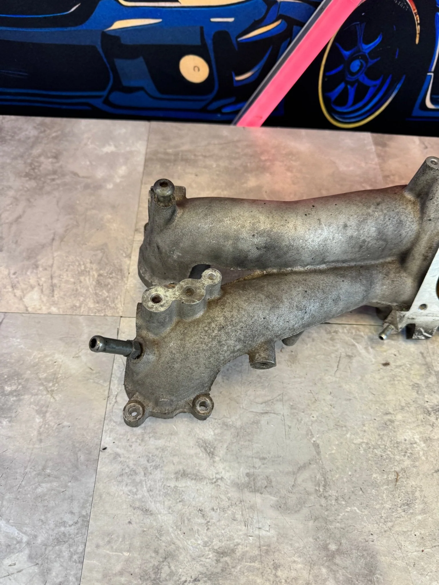 2002-2003 Subaru Impreza WRX Intake OEM Manifold D4 - Image 2