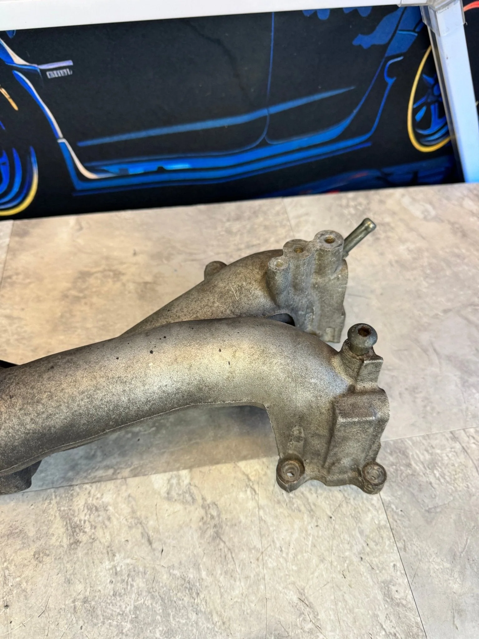 2002-2003 Subaru Impreza WRX Intake OEM Manifold D4 - Image 8