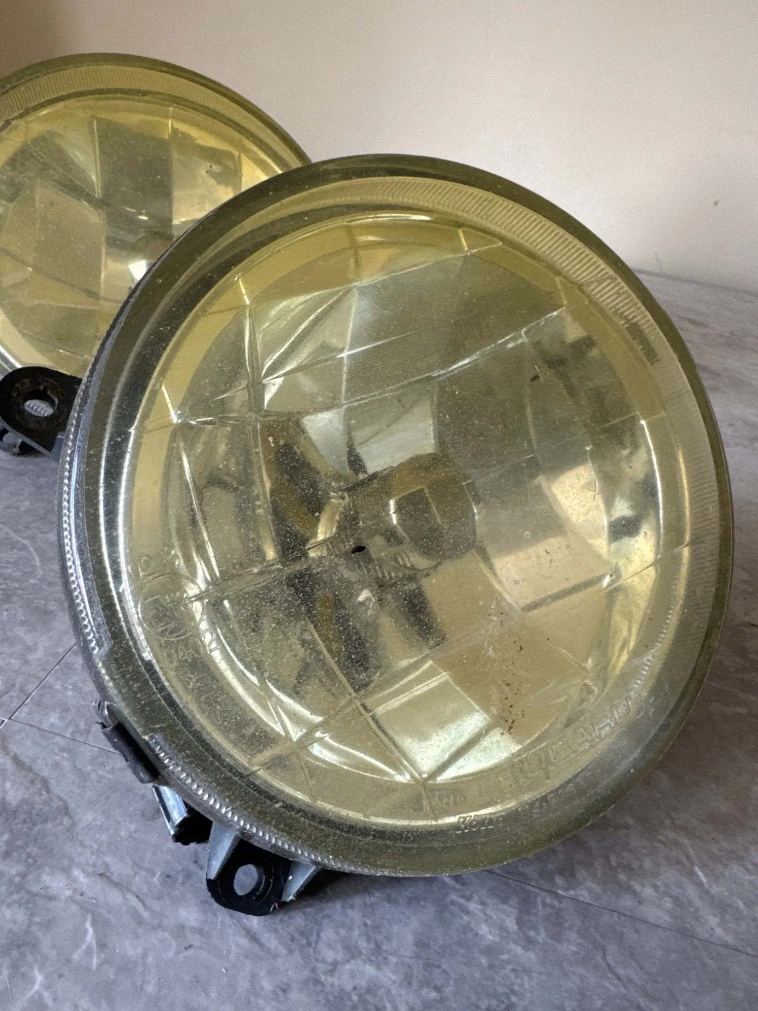 2002-2003 Subaru Impreza WRX Fog OEM Light Pair Yellow Tint L1 - Image 4