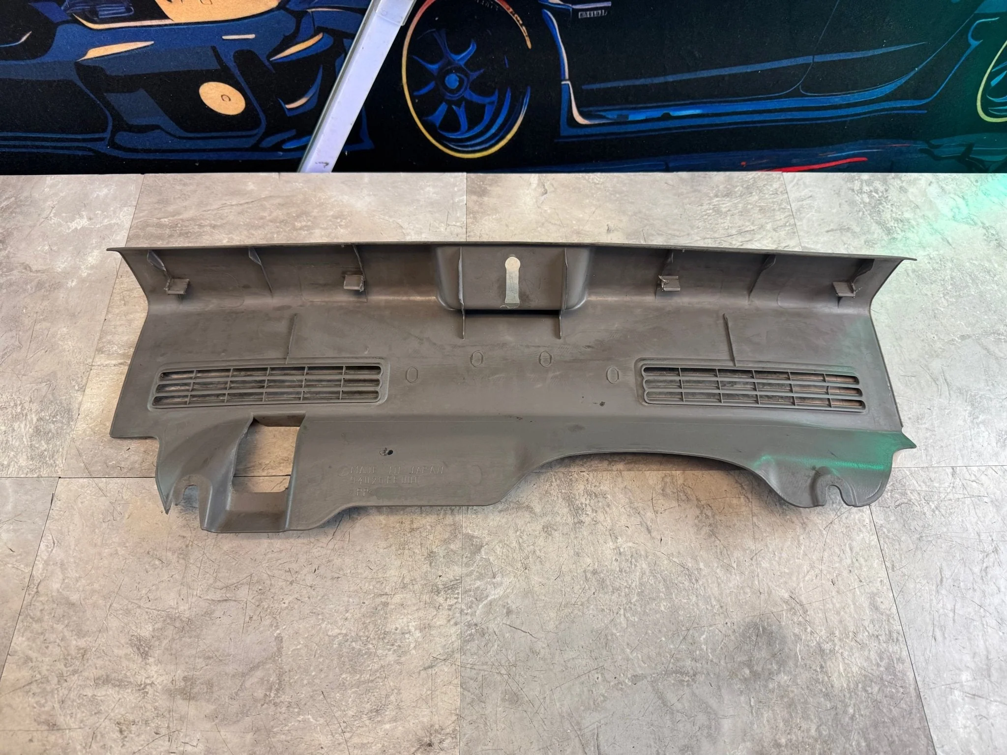 2002-2004 Subaru WRX OEM Rear Hatch Sill Trim Trunk Sill Wagon C2 - Image 4