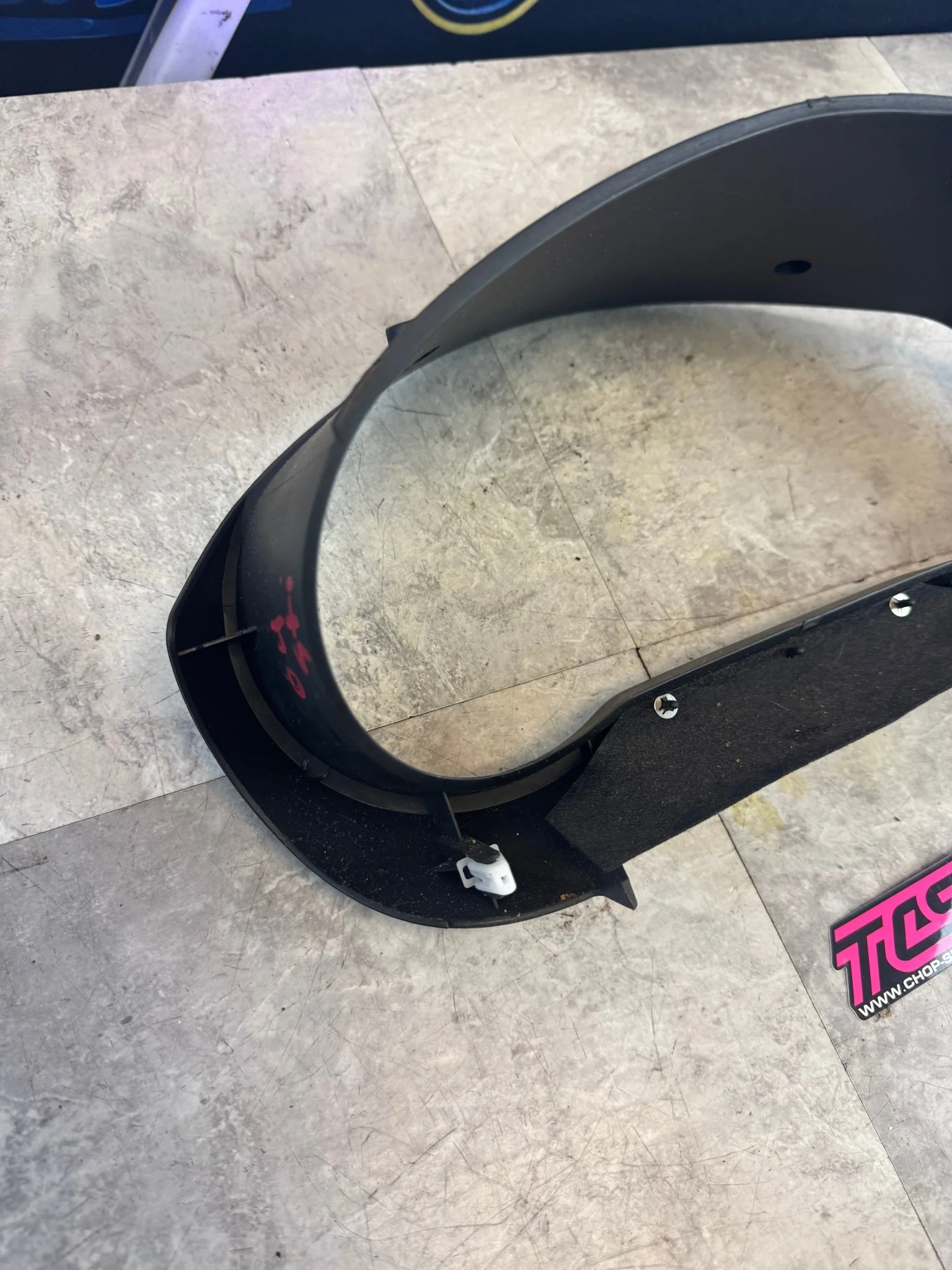 2004-2007 Subaru WRX STi Gauge Cluster Trim Bezel Surround M3 - Image 9