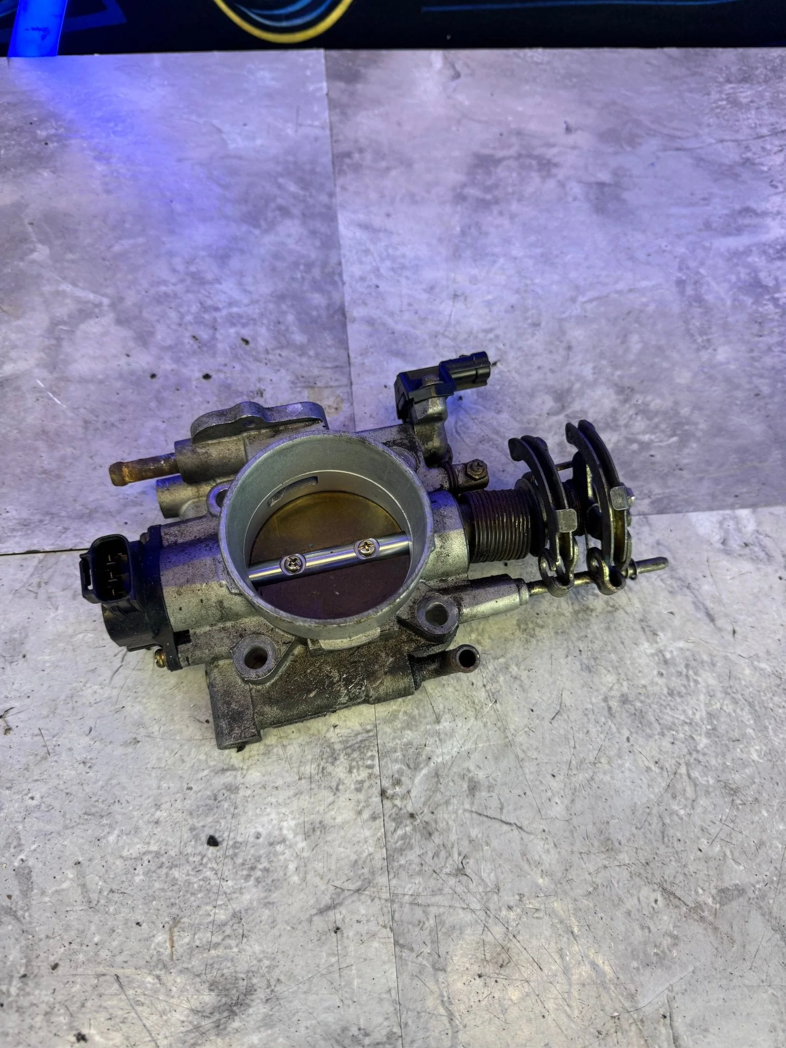 2002-2005 Subaru Impreza WRX Throttle OEM Body Assembly Drive By Cable Y4