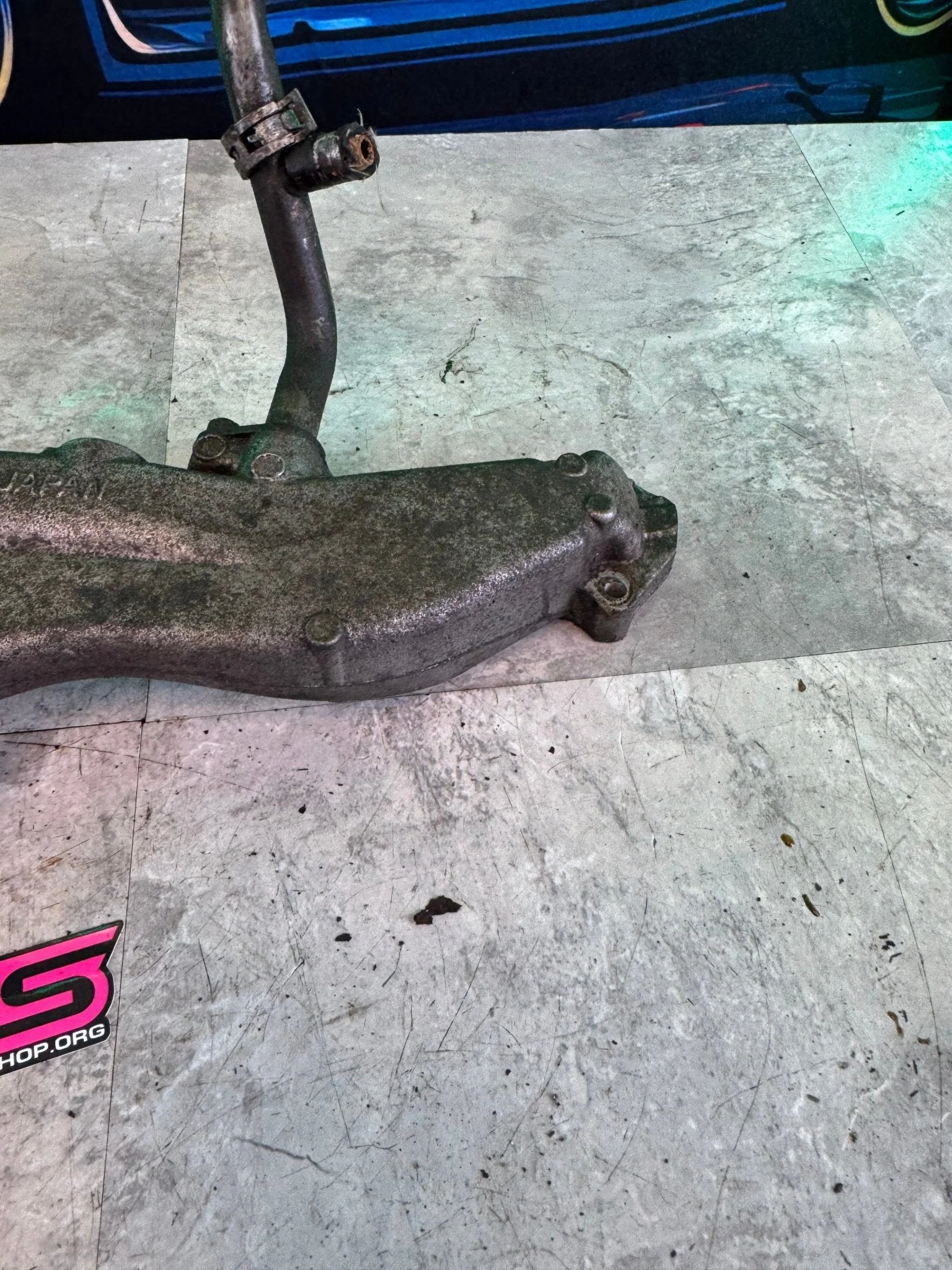 2002-2005 Subaru WRX STi Engine OEM Coolant Crossover Assembly Ej25 Ej20 / L3 - Image 6