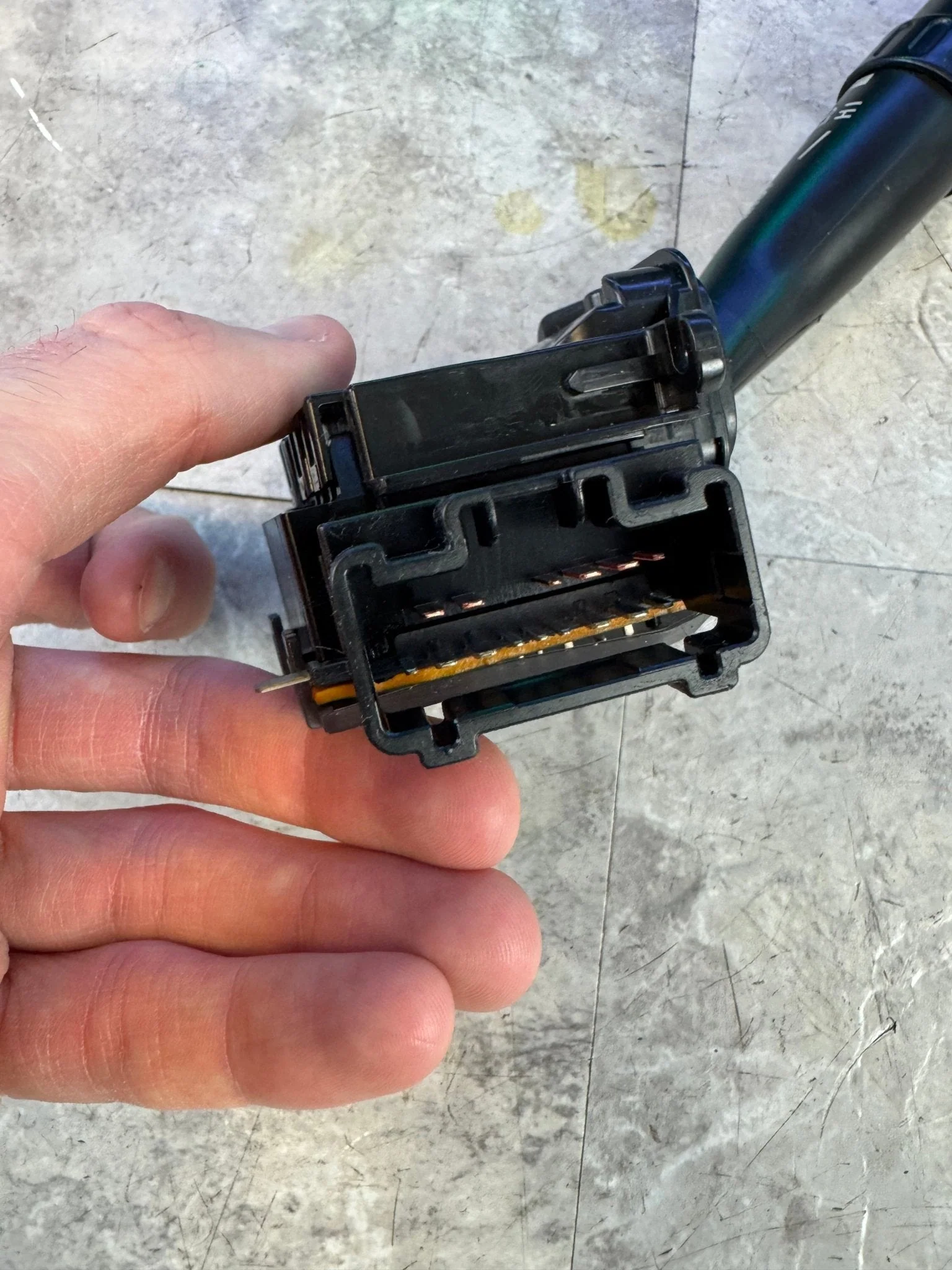 2002-2007 Subaru Impreza WRX STi Windshield Wiper Column Control Switch Lever Arm L2 - Image 3
