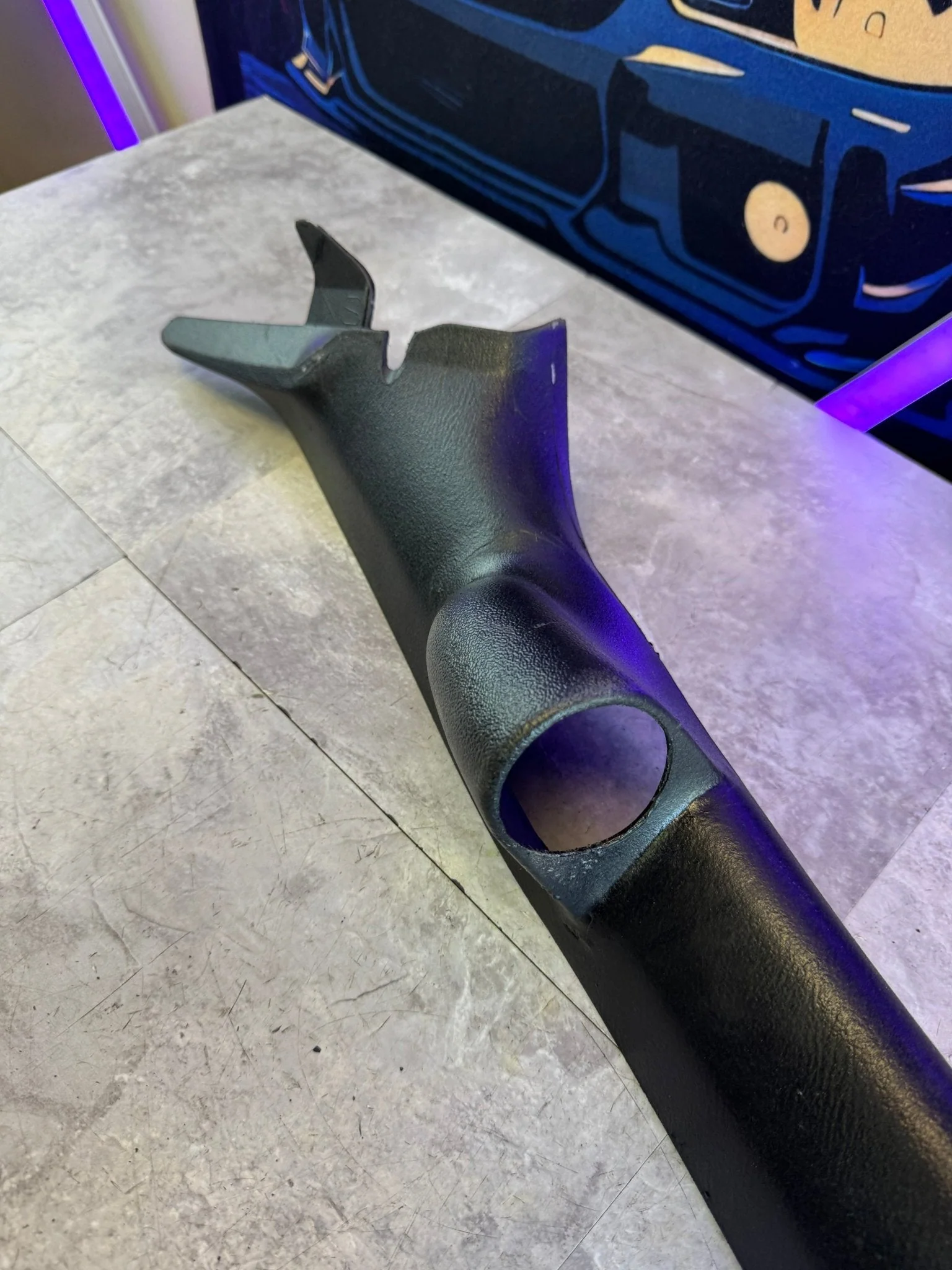 2002-2007 Subaru Impreza WRX STi A-Pillar Single Gauge Pod LH Pillar Trim F1 - Image 2