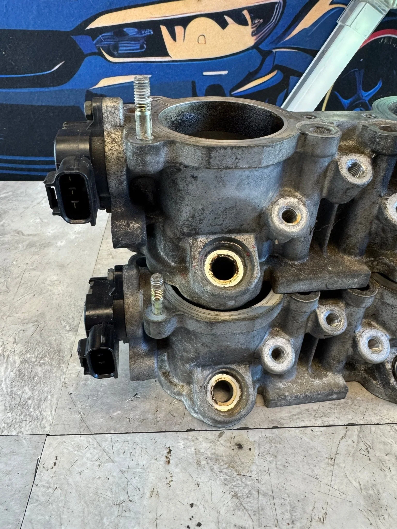2002-2007 Subaru Impreza WRX STi Engine OEM Intake Manifold TGV C2 - Image 7