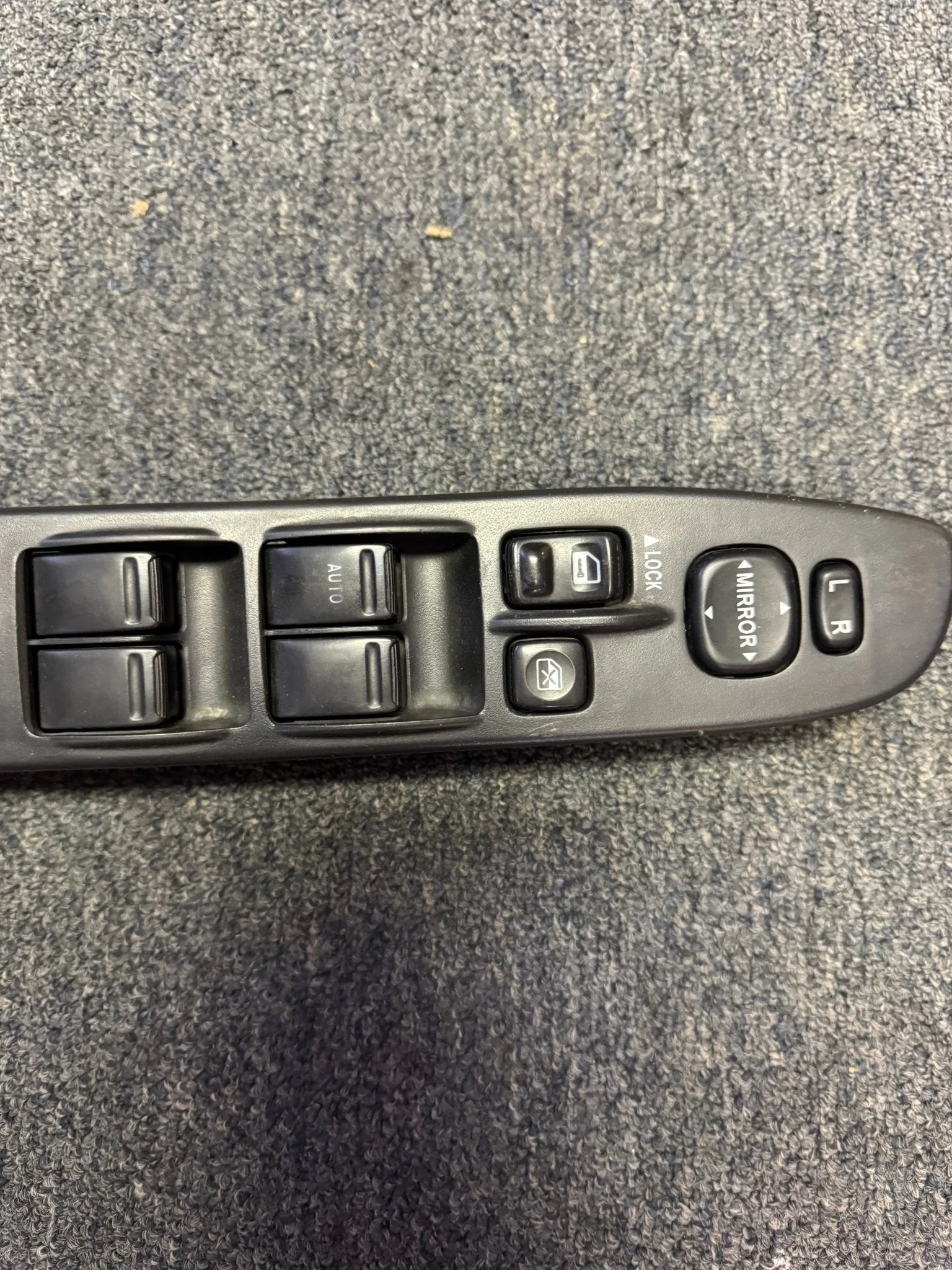 2002-2007 Subaru Impreza WRX STi OEM Master Window Lock Trim Switches Panel E2 - Image 2