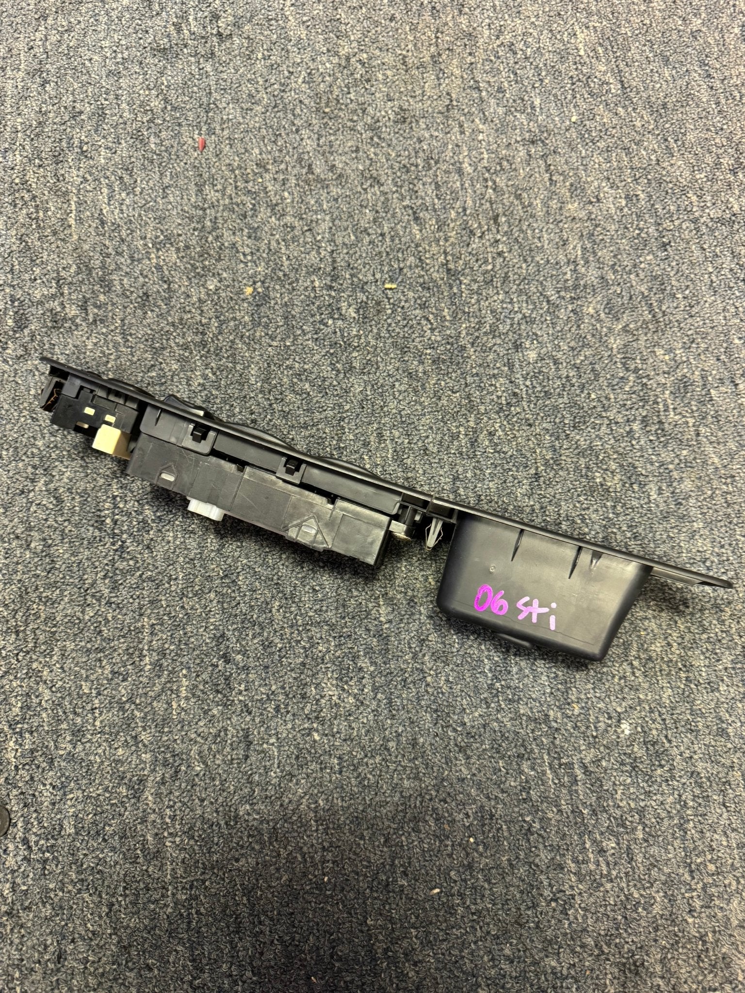 2002-2007 Subaru Impreza WRX STi OEM Master Window Lock Trim Switches Panel E2 - Image 8