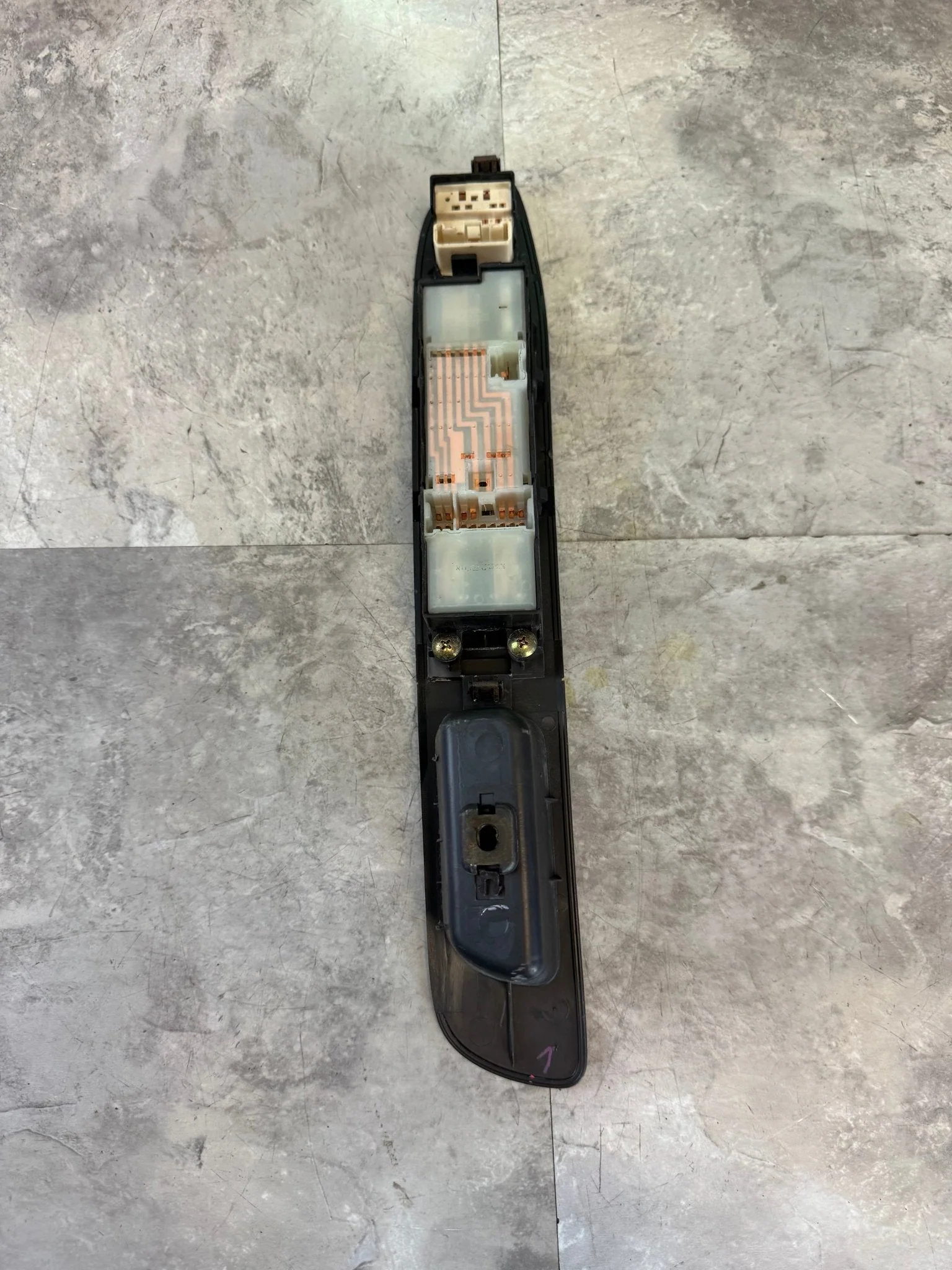 2002-2007 Subaru Impreza WRX STi OEM Master Window Lock Trim Switches Panel E2 - Image 4