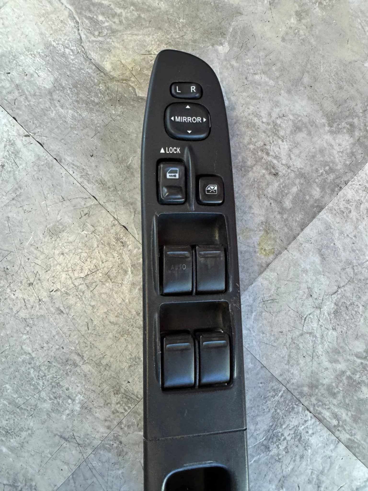 2002-2007 Subaru Impreza WRX STi OEM Master Window Lock Trim Switches Panel E2 - Image 2