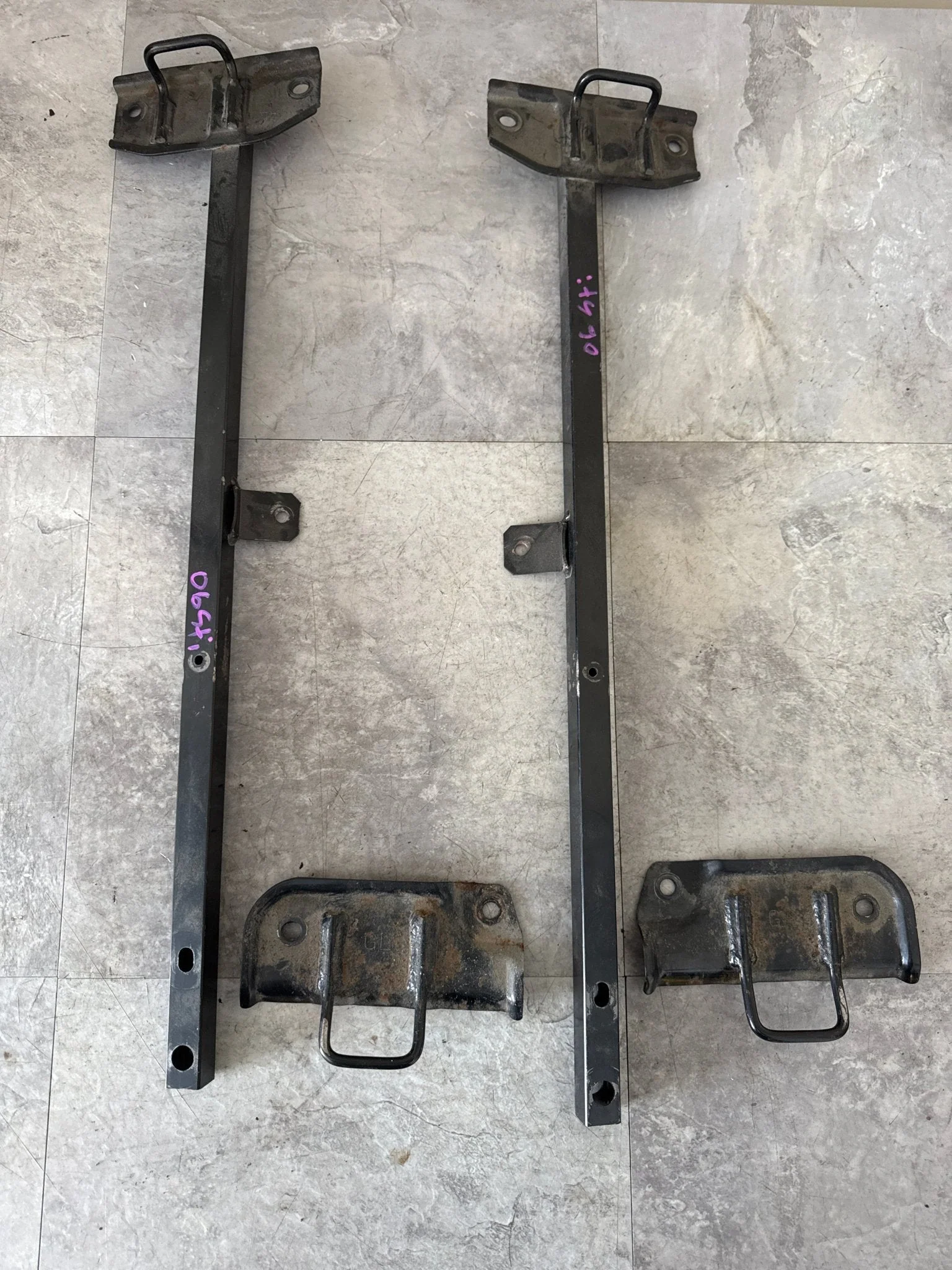 2002-2007 Subaru Impreza WRX STi OEM Rear Seat Bracket Set J1