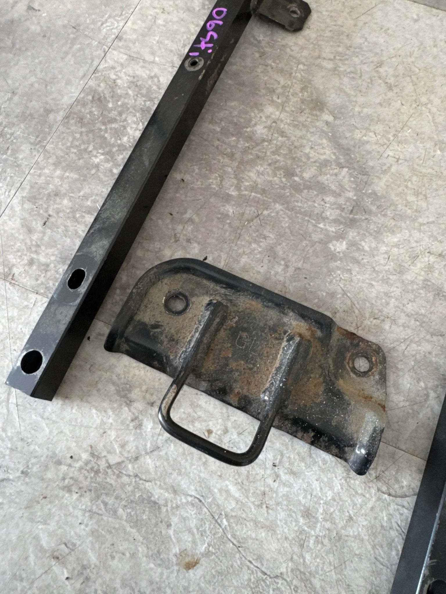 2002-2007 Subaru Impreza WRX STi OEM Rear Seat Bracket Set J1 - Image 3