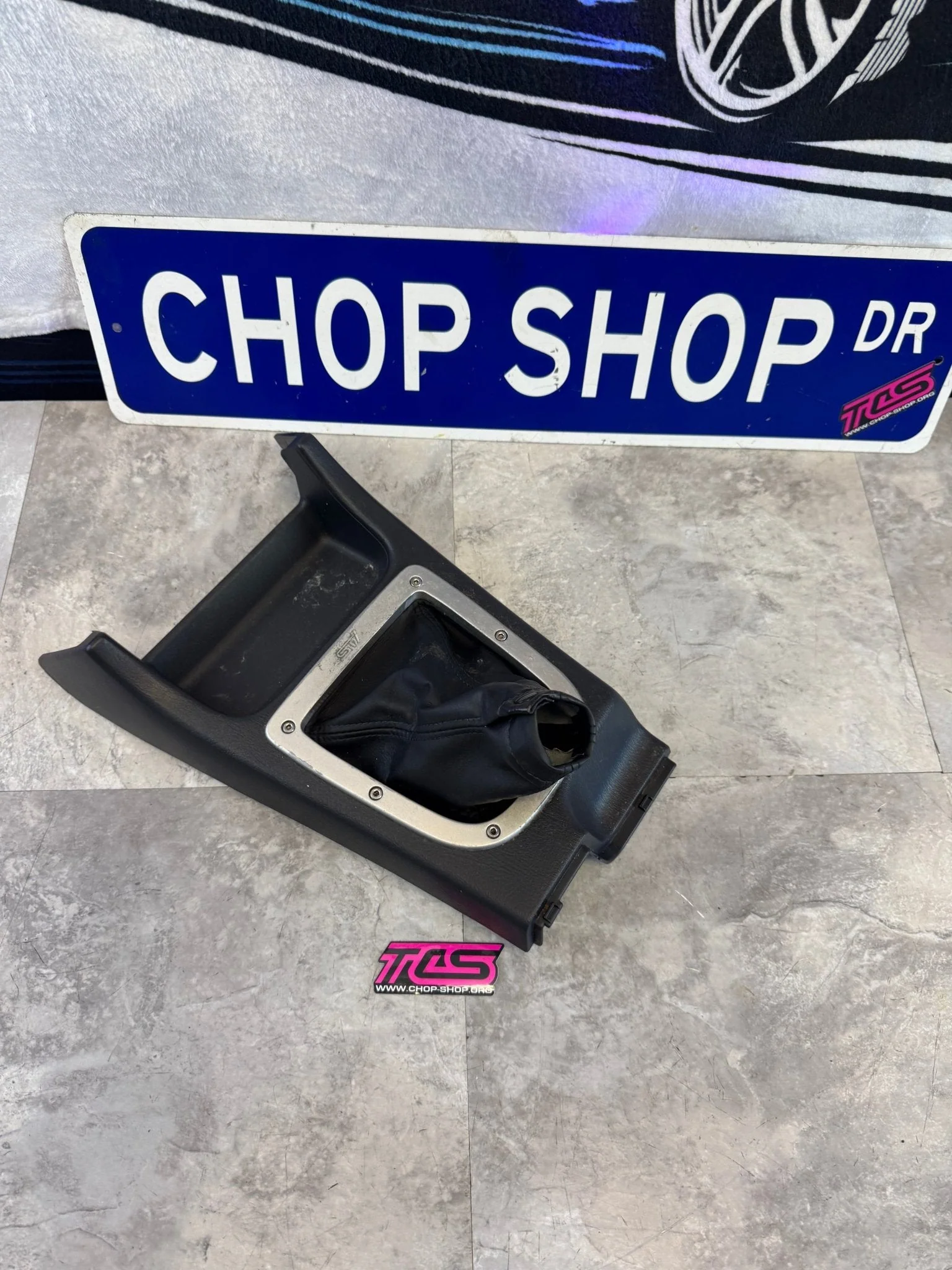 2002-2004 2004 Subaru Impreza WRX STi OEM Shifter Boot Bezel Trim / C3