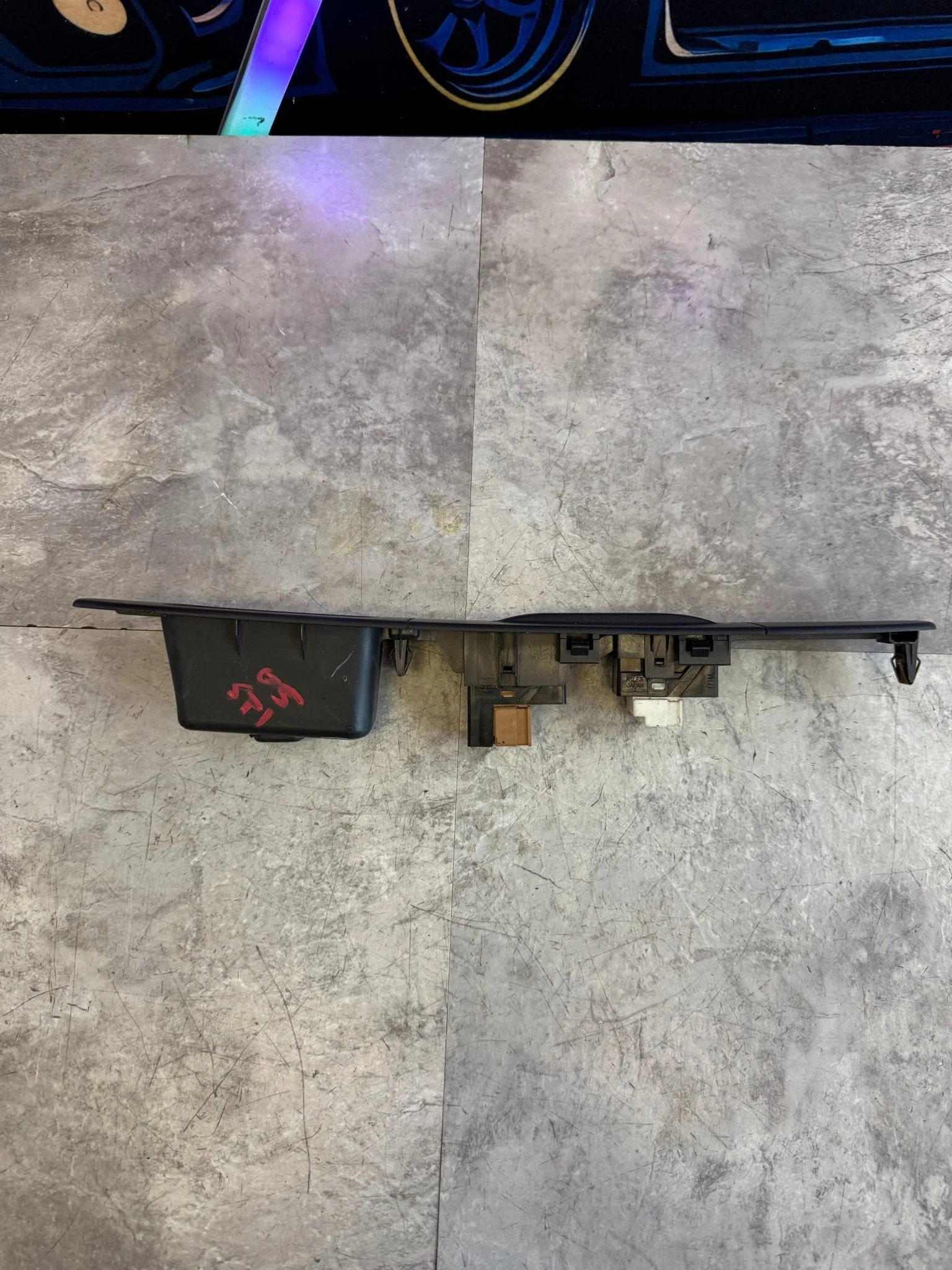 2002-2007 Subaru Impreza WRX STi OEM Under Dash Steering Wheel Kick Trim J2 - Image 6