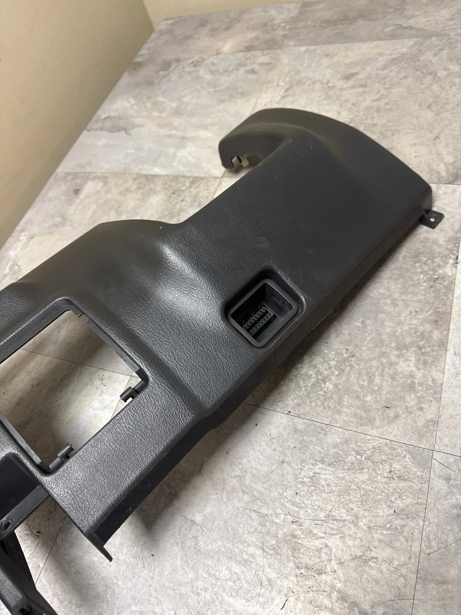 2002-2007 Subaru Impreza WRX STi OEM Under Dash Steering Wheel Kick Trim J2 - Image 4