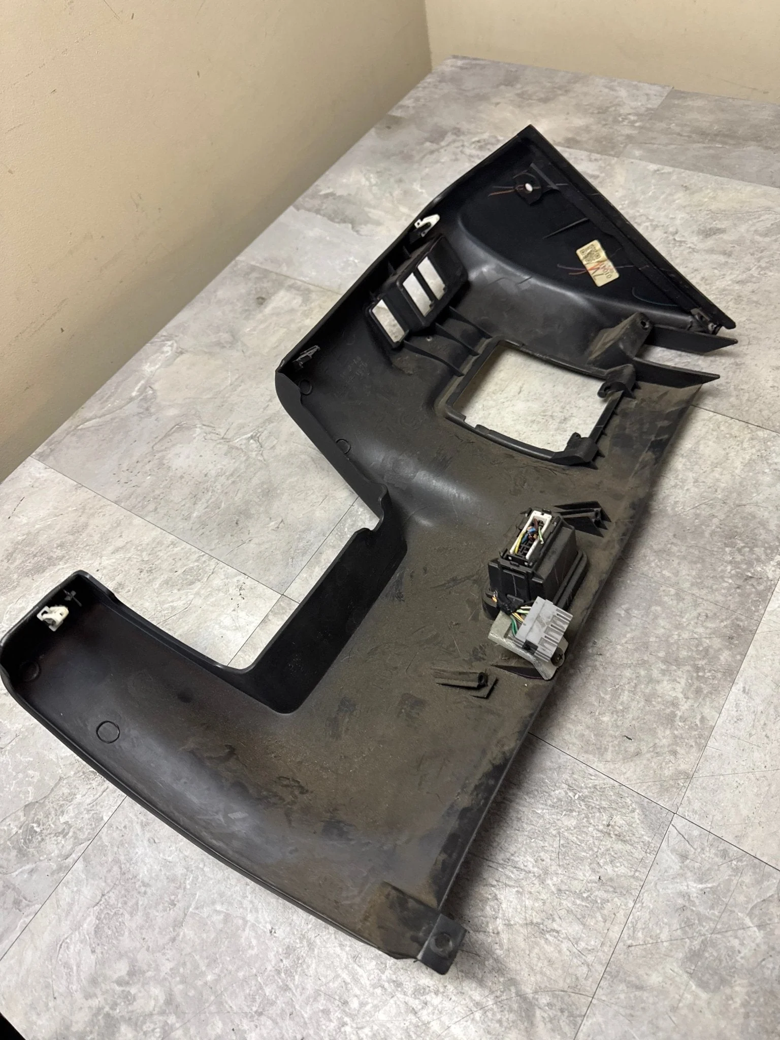 2002-2007 Subaru Impreza WRX STi OEM Under Dash Steering Wheel Kick Trim J2 - Image 5