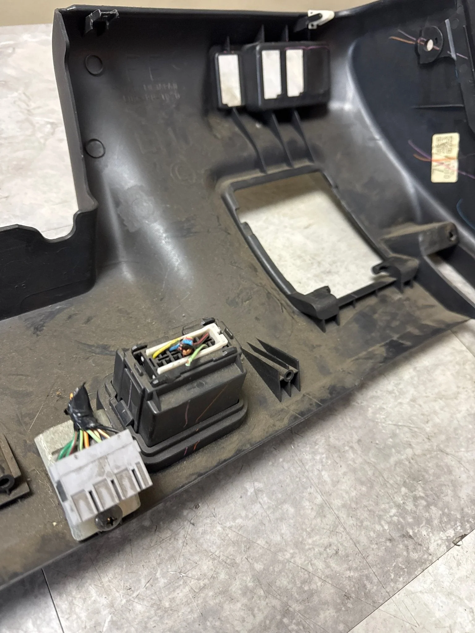 2002-2007 Subaru Impreza WRX STi OEM Under Dash Steering Wheel Kick Trim J2 - Image 6