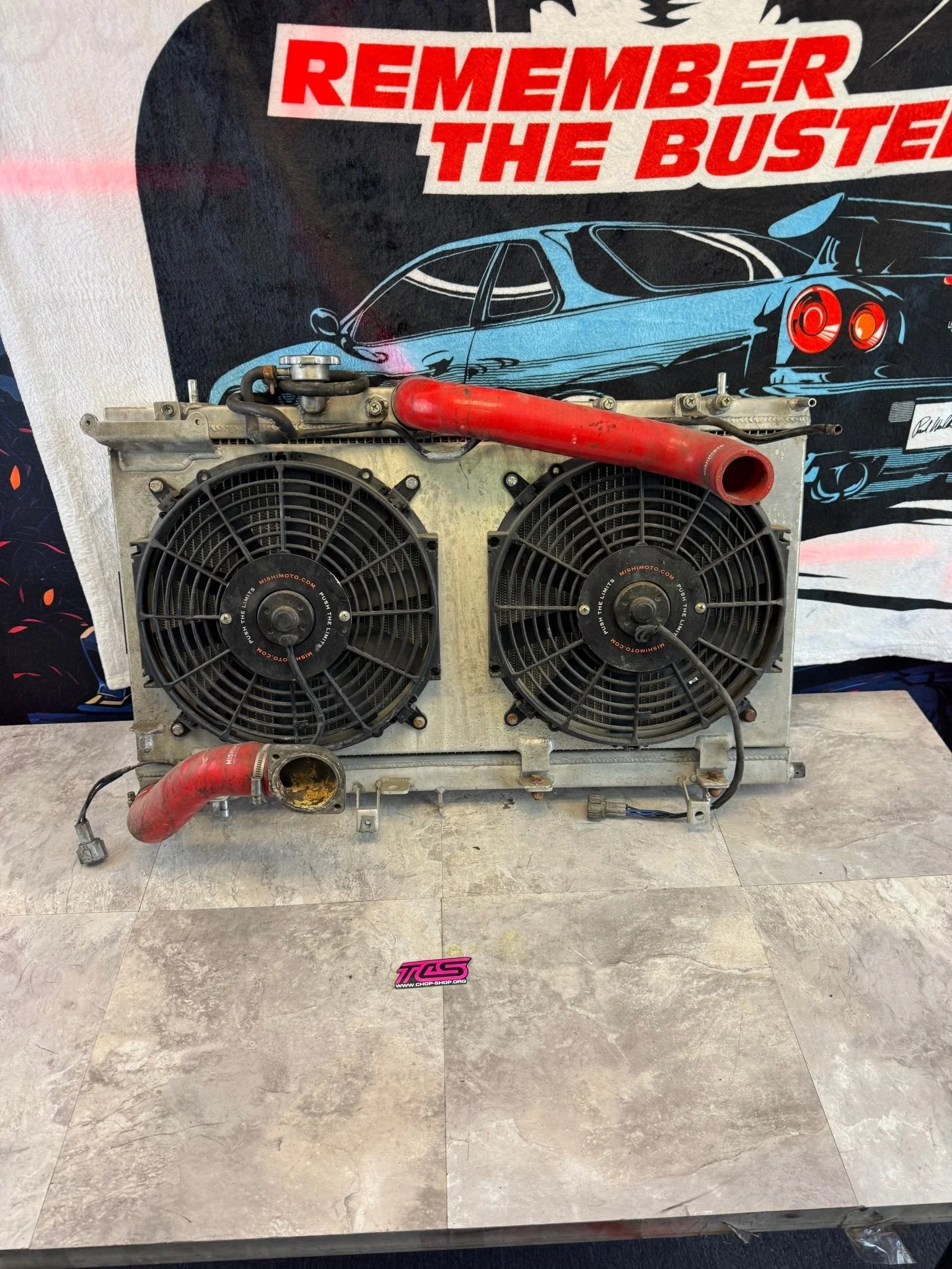 2002-2007 Subaru STi WRX Koyorad All Aluminum Radiator With Mishimoto Shourd And Fans R1 - Image 12