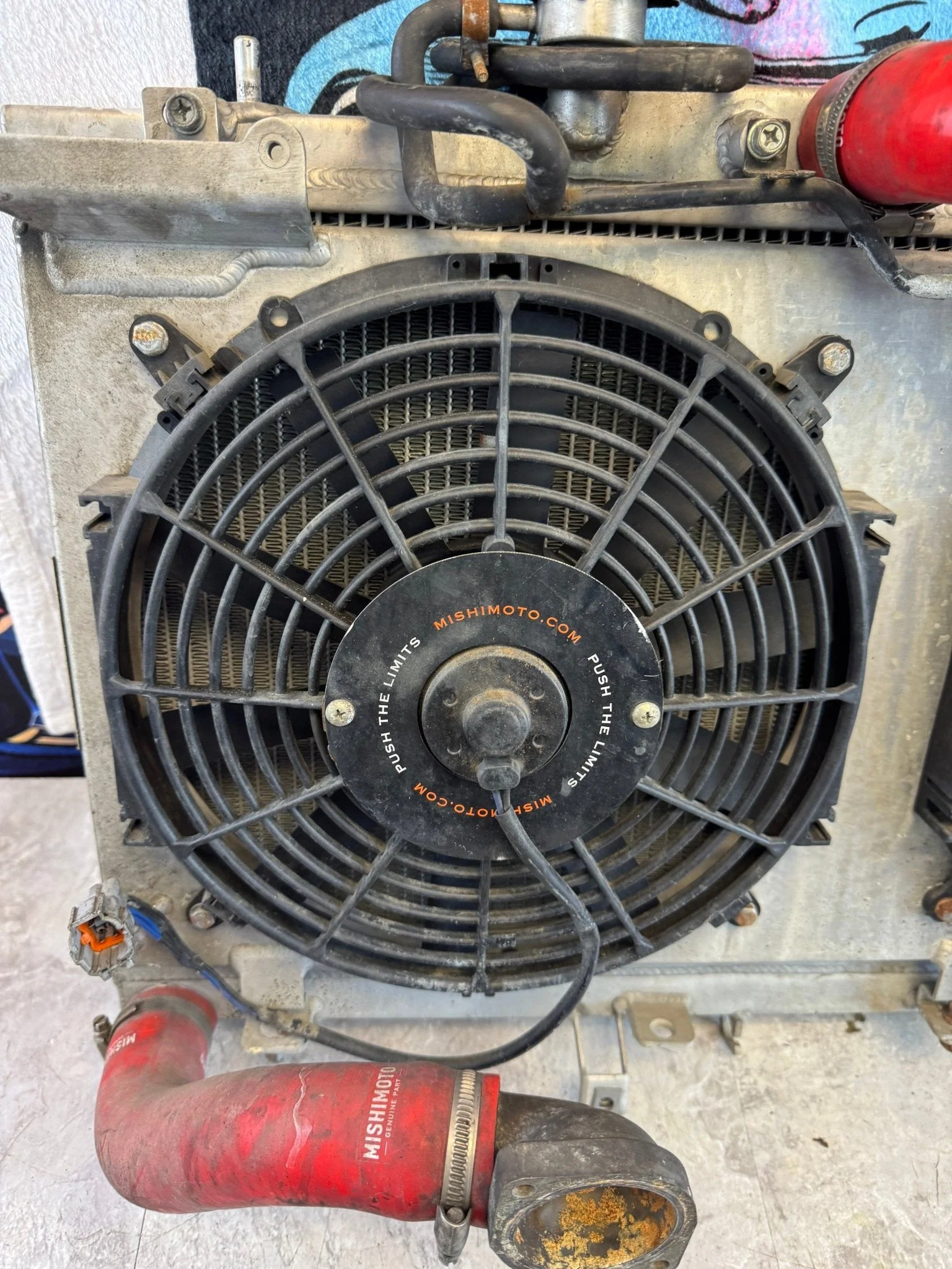 2002-2007 Subaru STi WRX Koyorad All Aluminum Radiator With Mishimoto Shourd And Fans R1 - Image 15