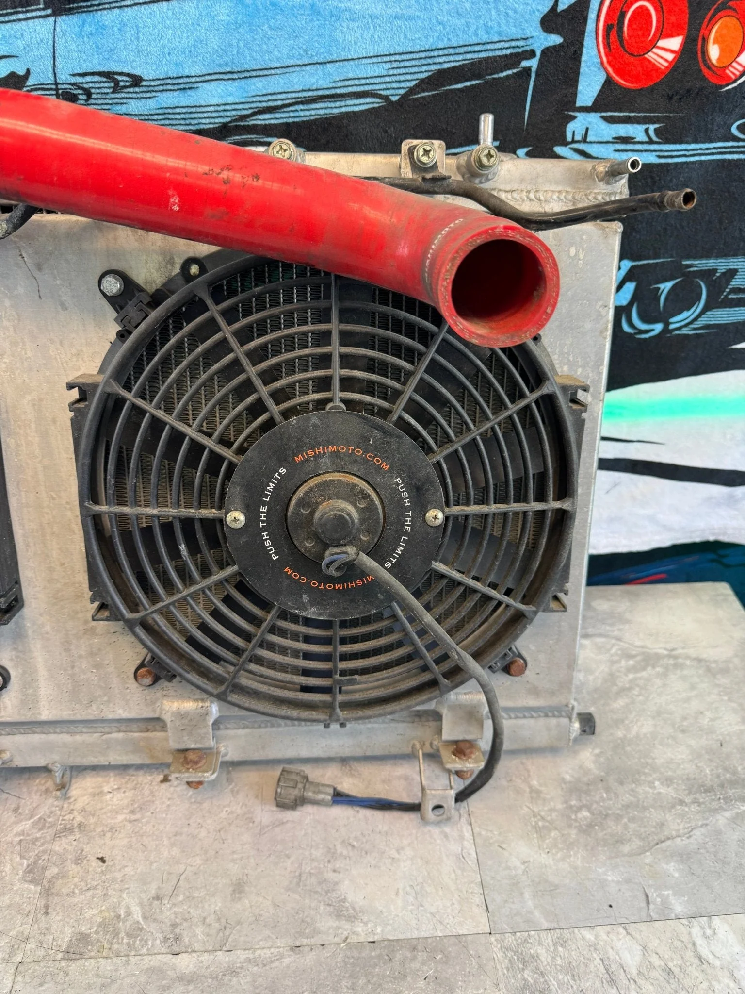 2002-2007 Subaru STi WRX Koyorad All Aluminum Radiator With Mishimoto Shourd And Fans R1 - Image 17