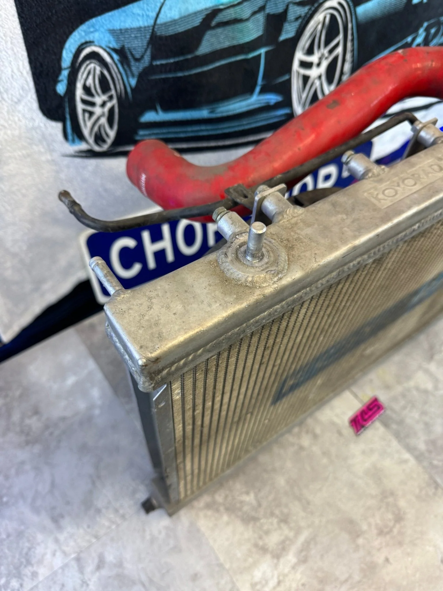 2002-2007 Subaru STi WRX Koyorad All Aluminum Radiator With Mishimoto Shourd And Fans R1 - Image 2
