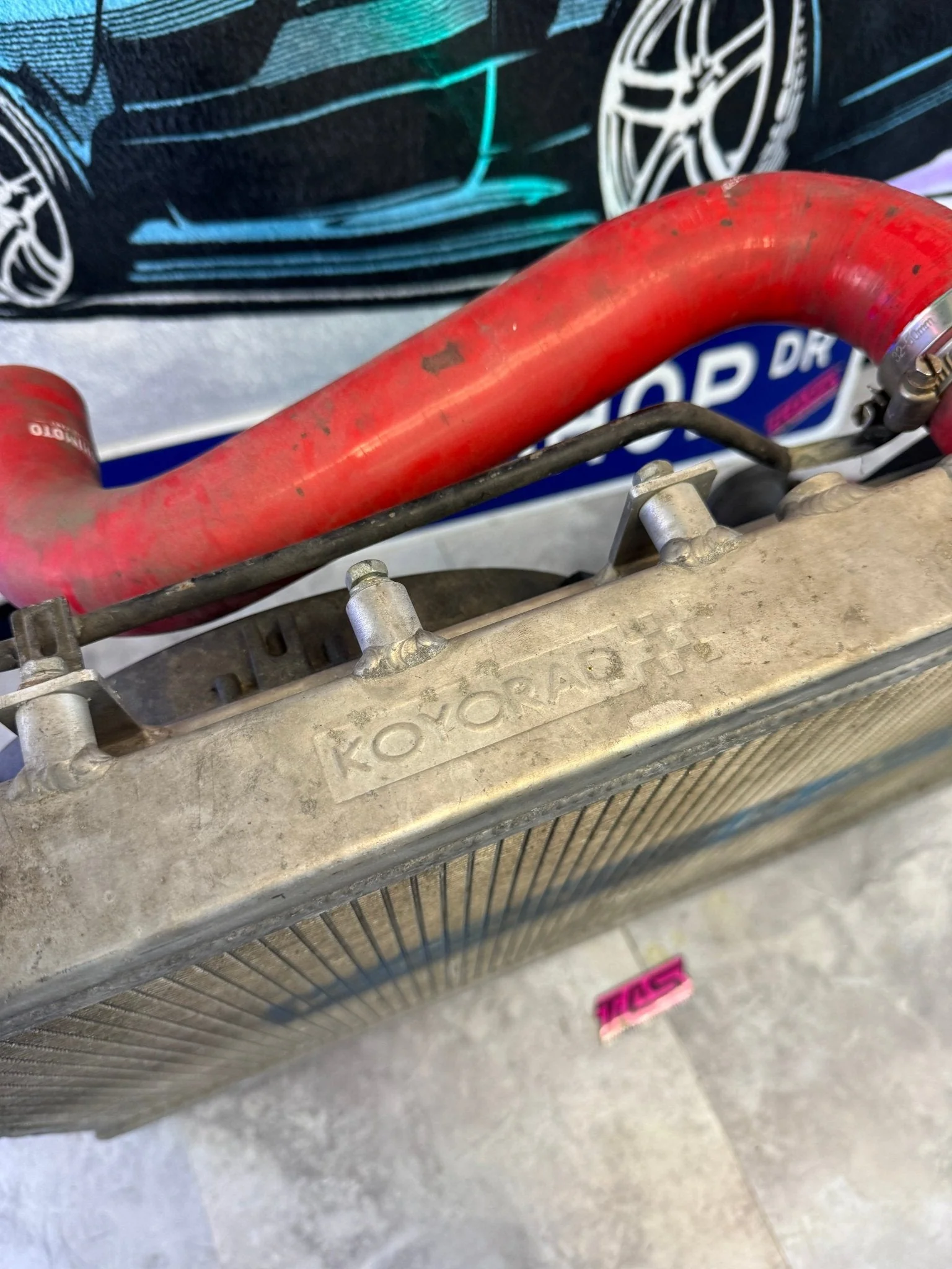 2002-2007 Subaru STi WRX Koyorad All Aluminum Radiator With Mishimoto Shourd And Fans R1 - Image 3