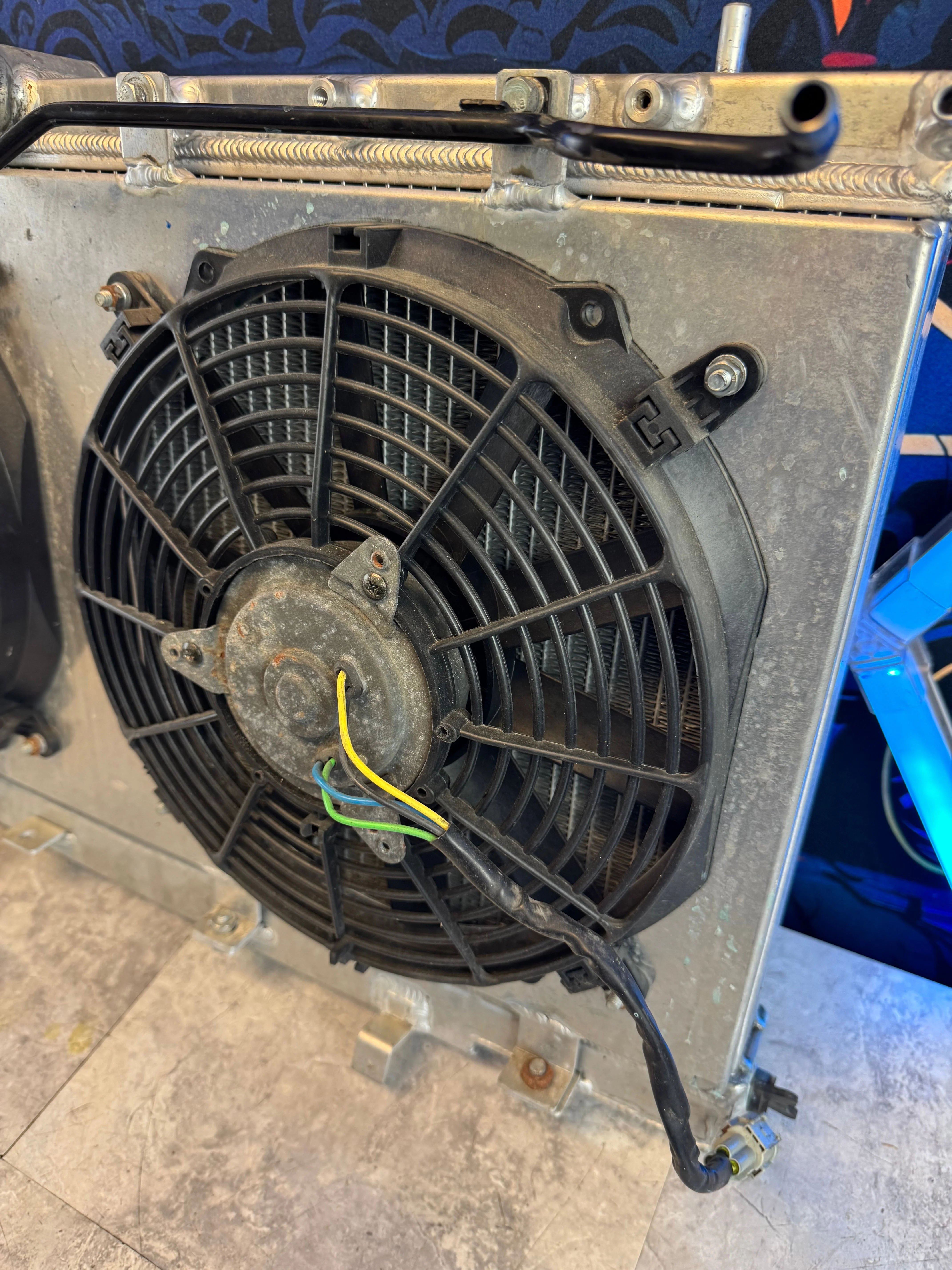 2002-2007 Subaru STi WRX Yonaka All Aluminum Radiator With Aluminum Fan Shroud And Fans R1 - Image 4