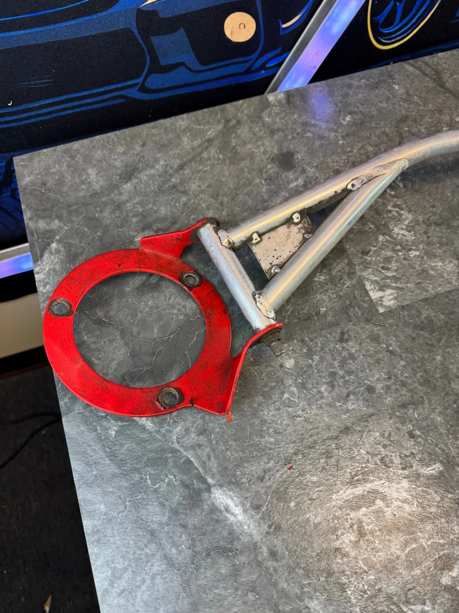 2002-2007 Subaru WRX / 2004-2007 Subaru STi Front Strut Bar Brace Red (Strut Wall) - Image 4
