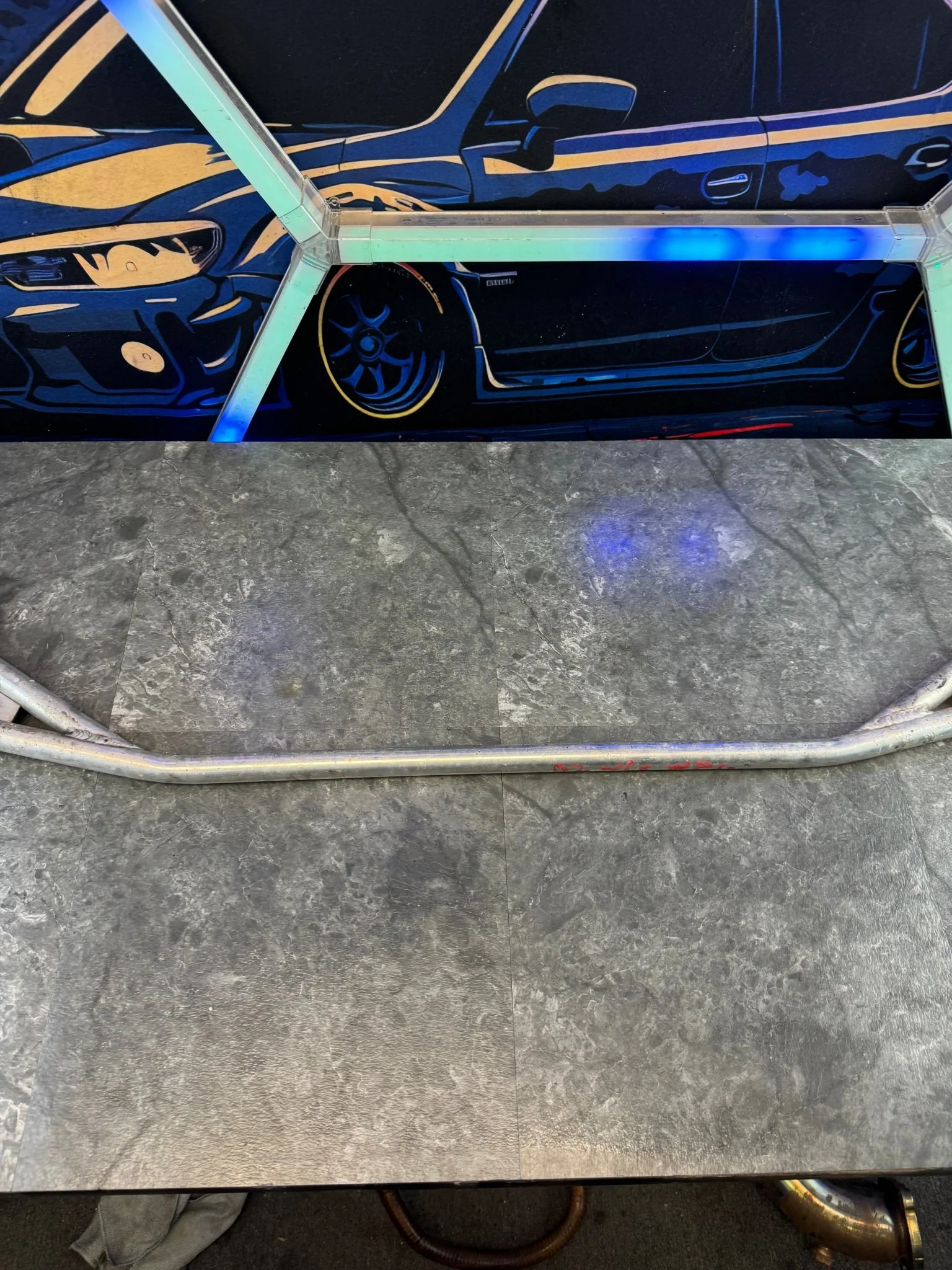 2002-2007 Subaru WRX / 2004-2007 Subaru STi Front Strut Bar Brace Red (Strut Wall) - Image 7