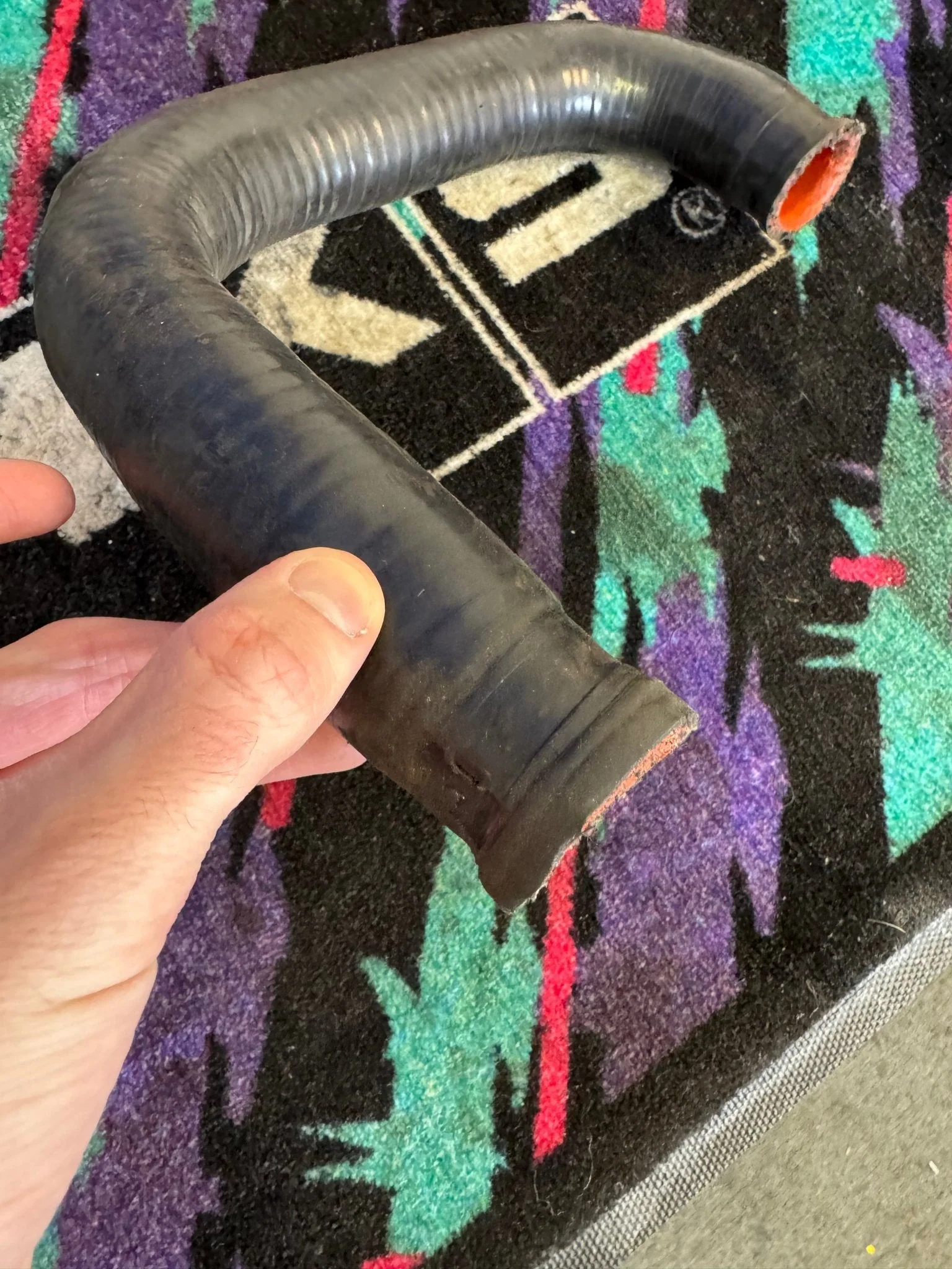 2002-2007 Subaru WRX STi APS Blow Off Valve Silicone Hose For Front Mount Intercooler / E3 - Image 3
