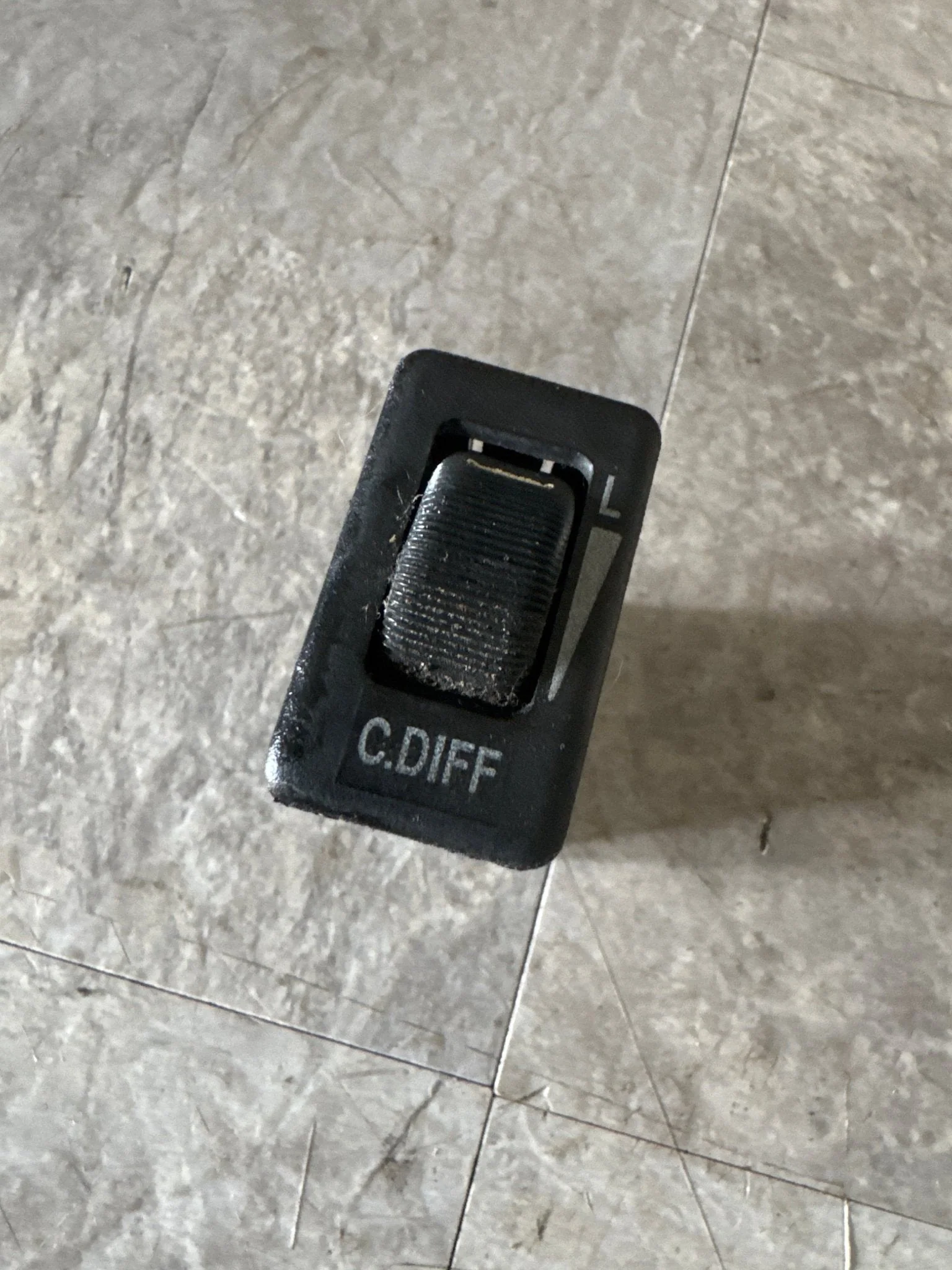 2002-2007 Subaru WRX STi OEM C.diff Center Differential DASH Manual Scroll Switch J3 - Image 2