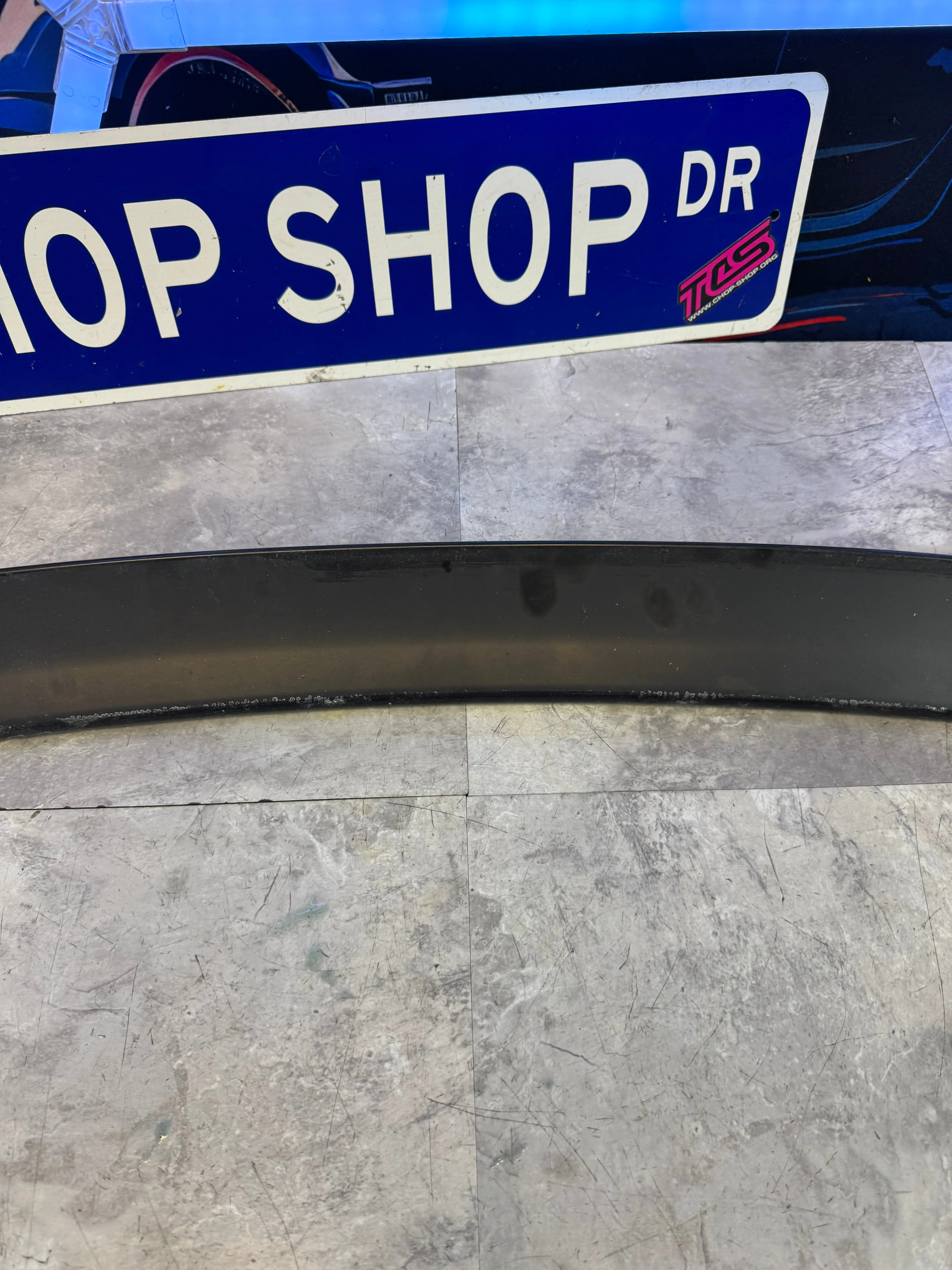 2002-2007 Subaru WRX STi OEM Rear Roof Spoiler Wing Assembly Alpine White (Strut Room) - Image 9