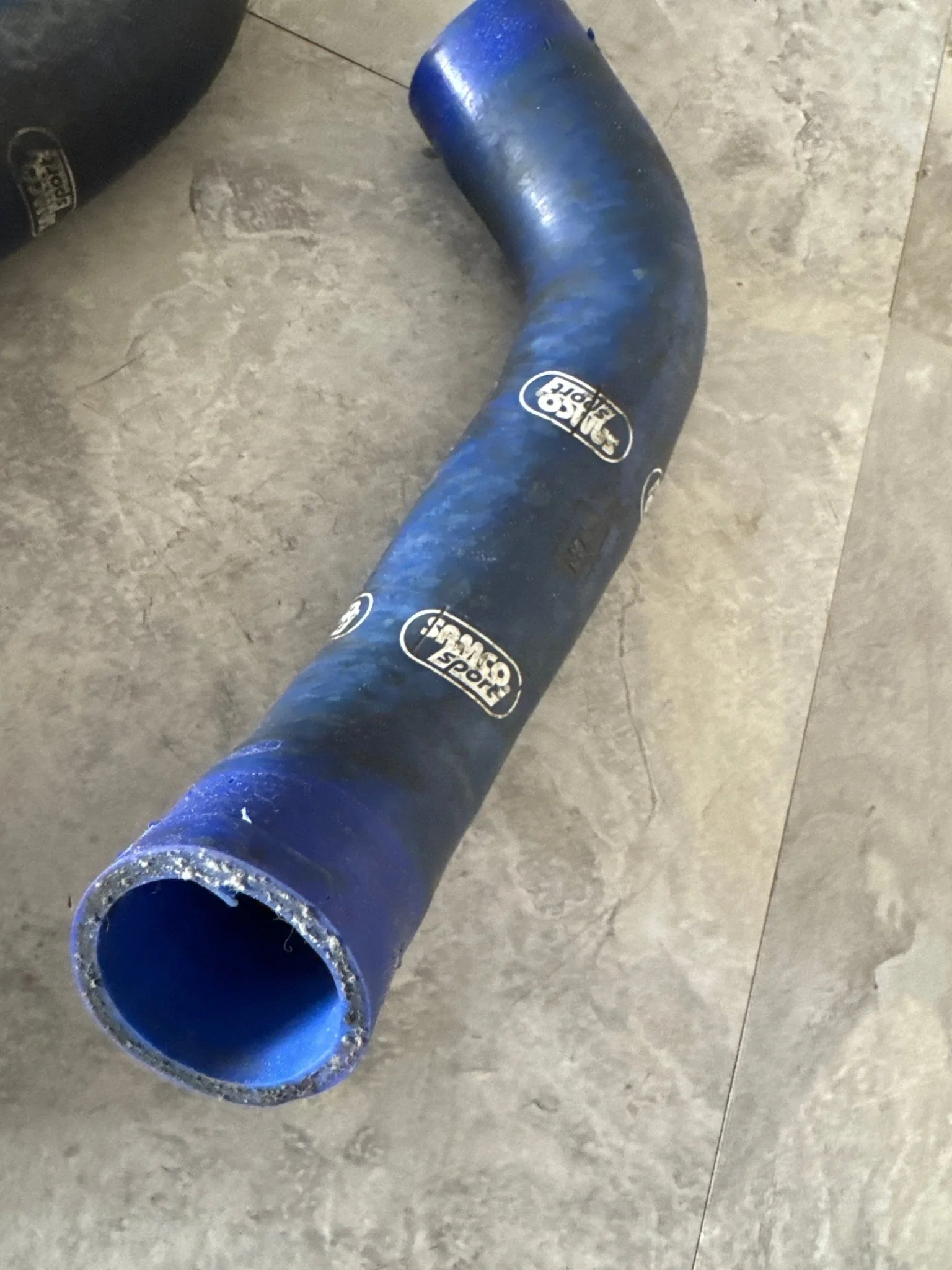 2002-2007 Subaru WRX STi Samco Radiator Hose Kit Blue G4 - Image 2