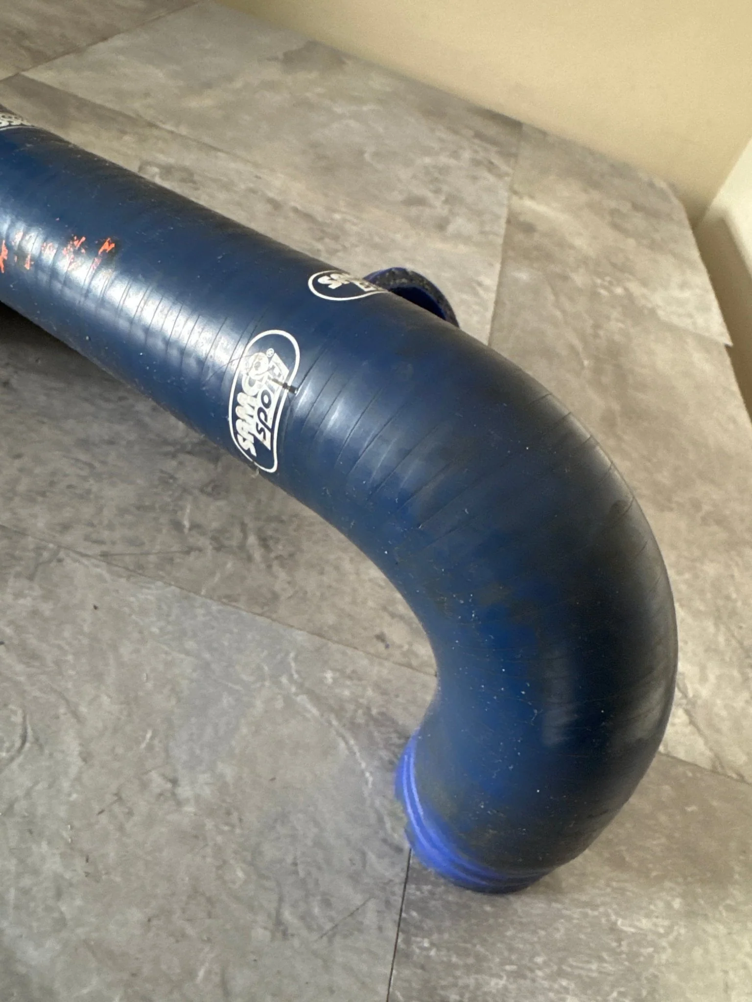 2002-2007 Subaru WRX STi Samco Radiator Hose Kit Blue G4 - Image 7