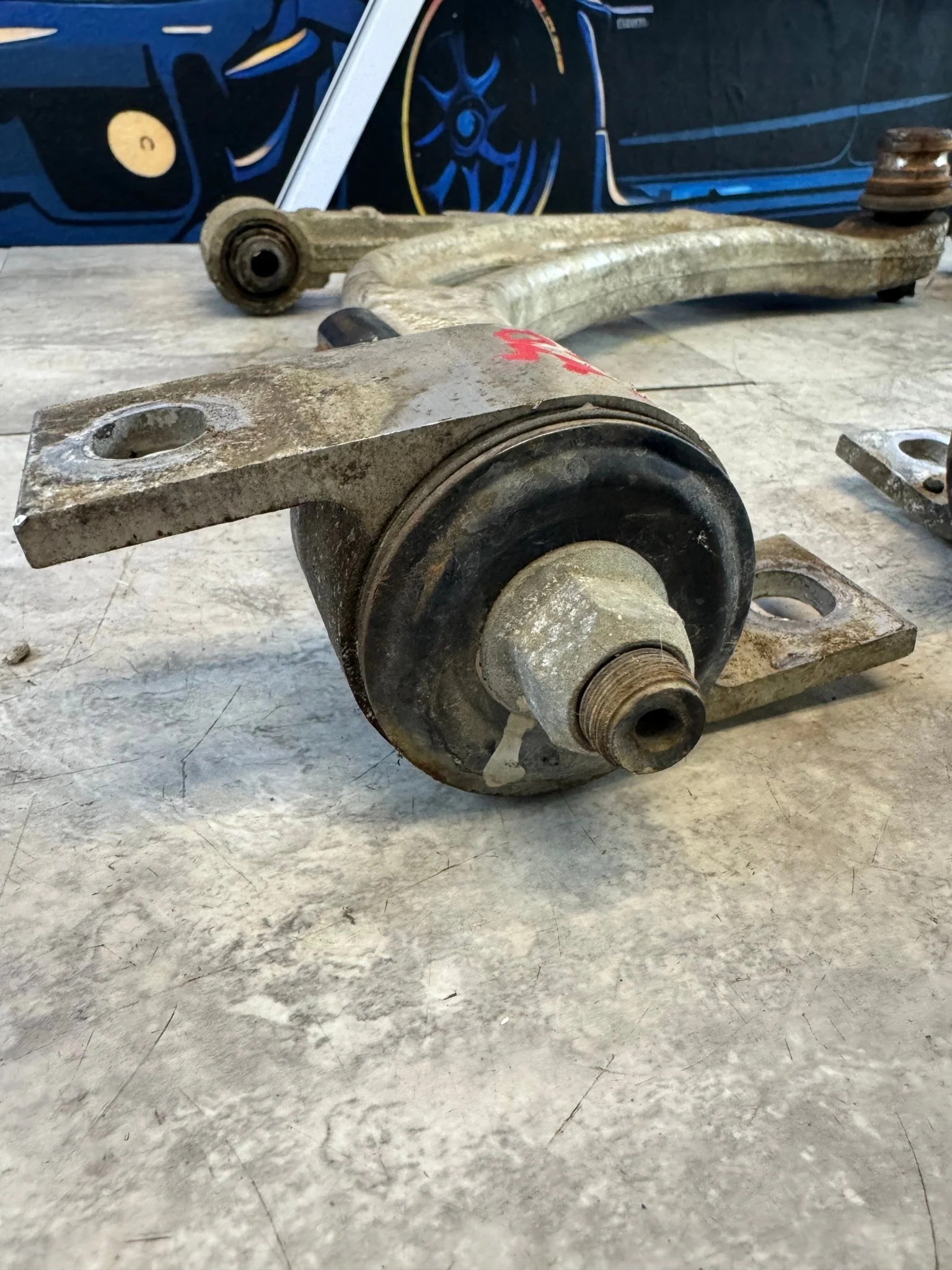 2002-2007 Subaru WRX STi Sedan Front OEM RH LH Lower Metal Control Arms K4 - Image 7